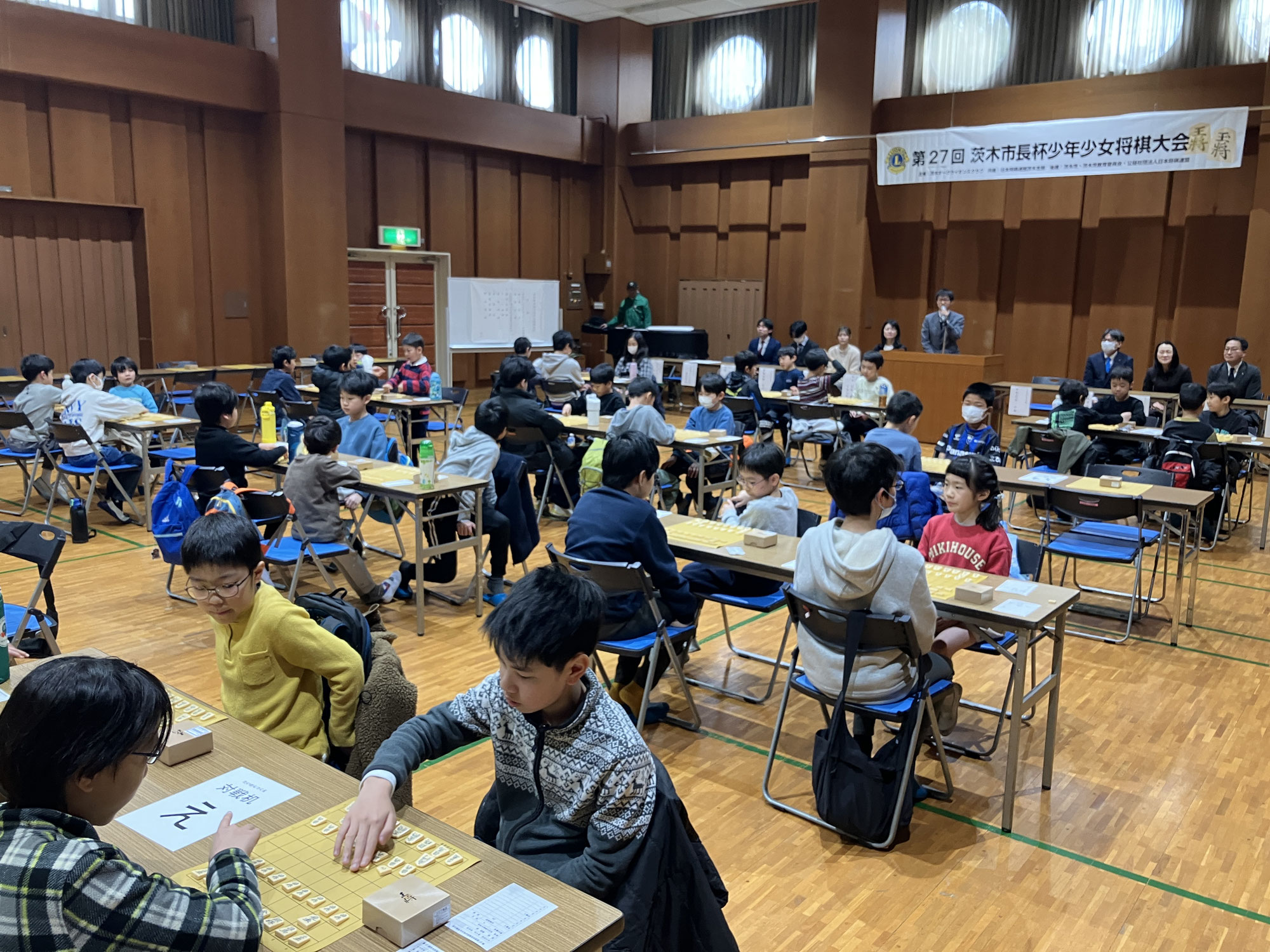 第27回茨木市長杯少年少女将棋大会【結果報告】