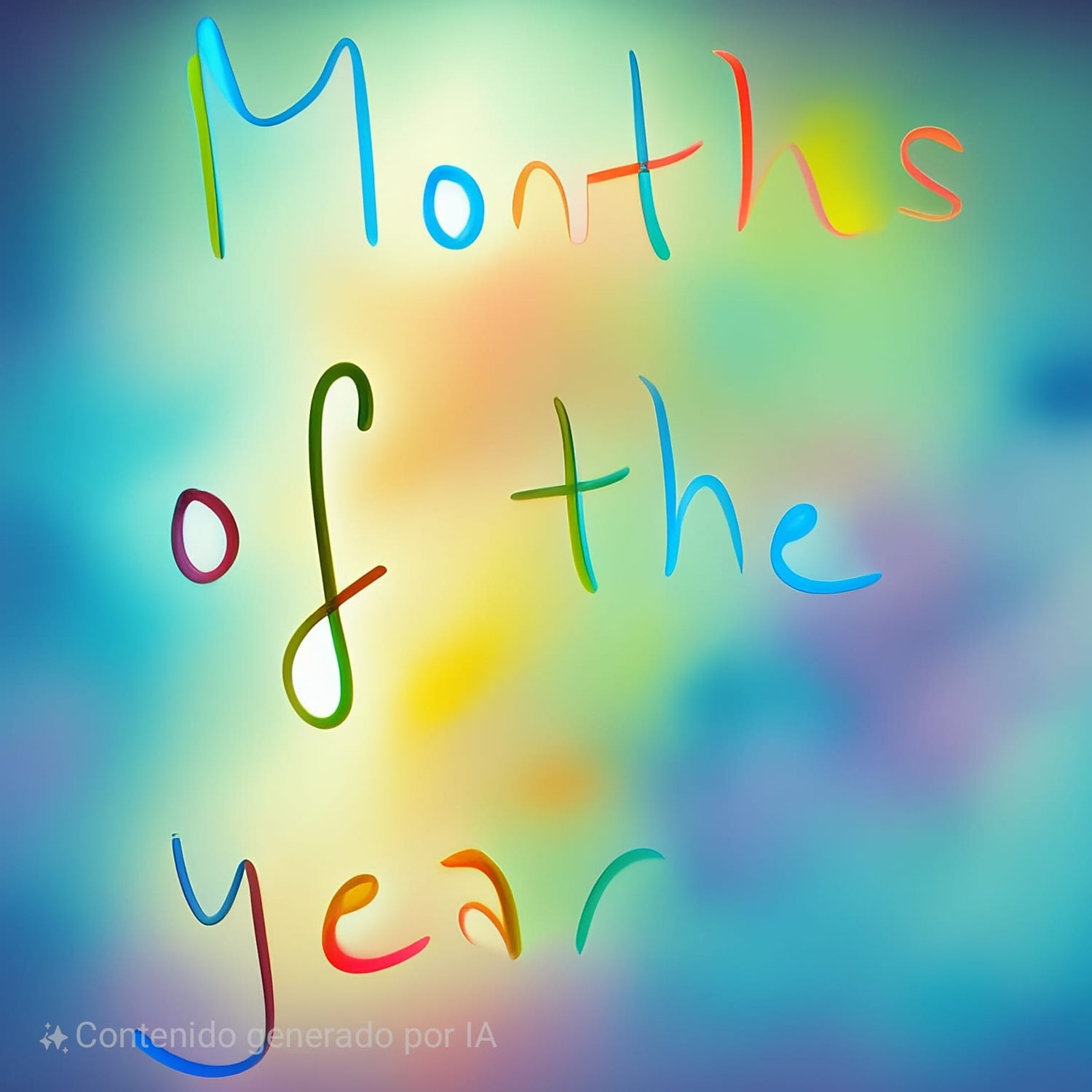 Meses de año en inglés - Juego del ahorcado
