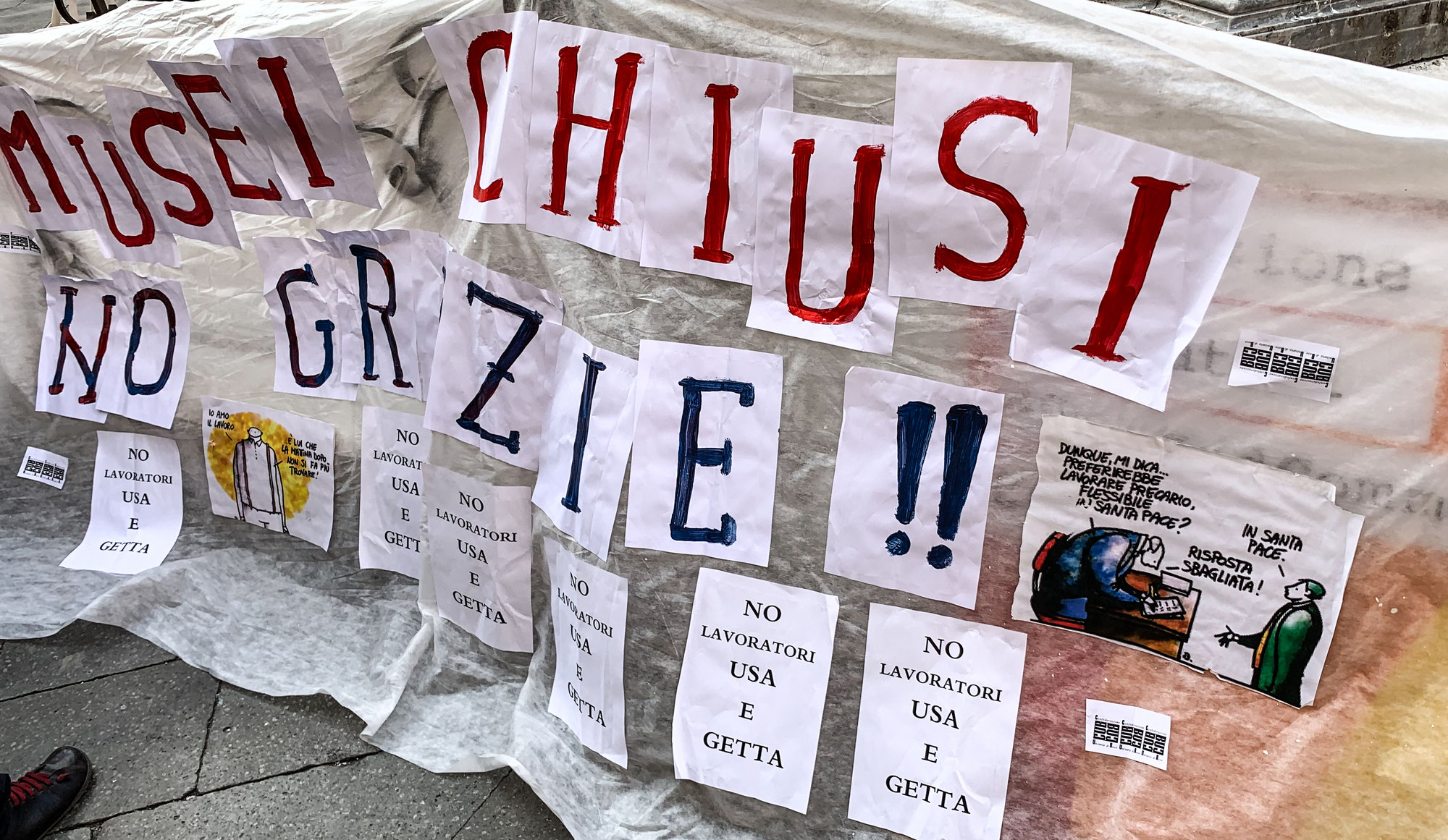 Lavoratori della cultura: un colabrodo sociale che fa comodo a tanti