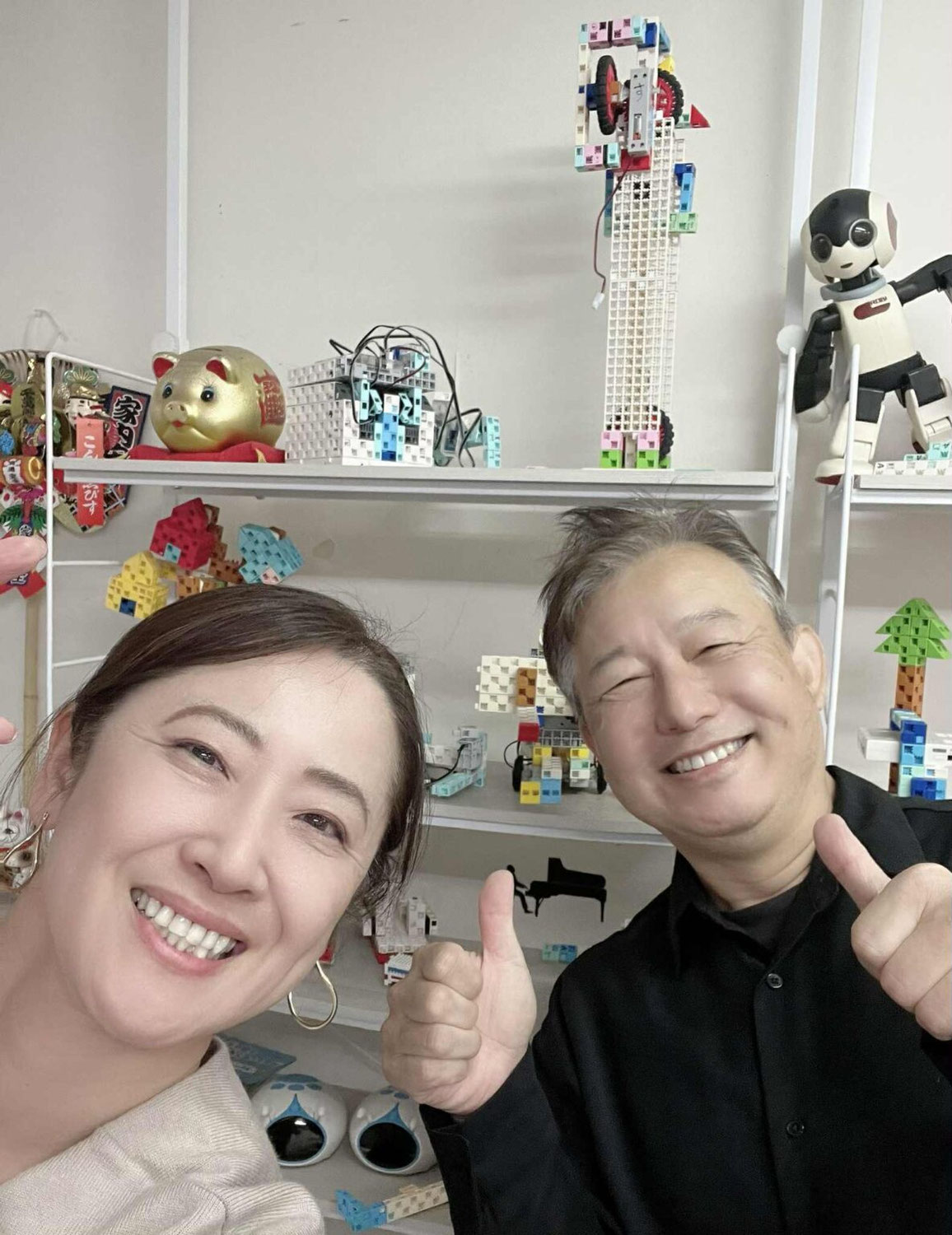 福井より西村英子先生が来訪