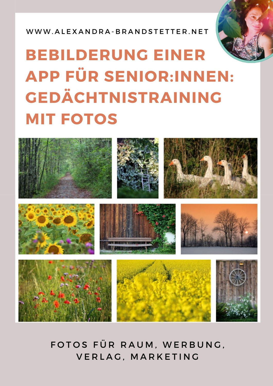 Bebilderung einer App für Senior:innen: Gedächtnistraining mit Fotos