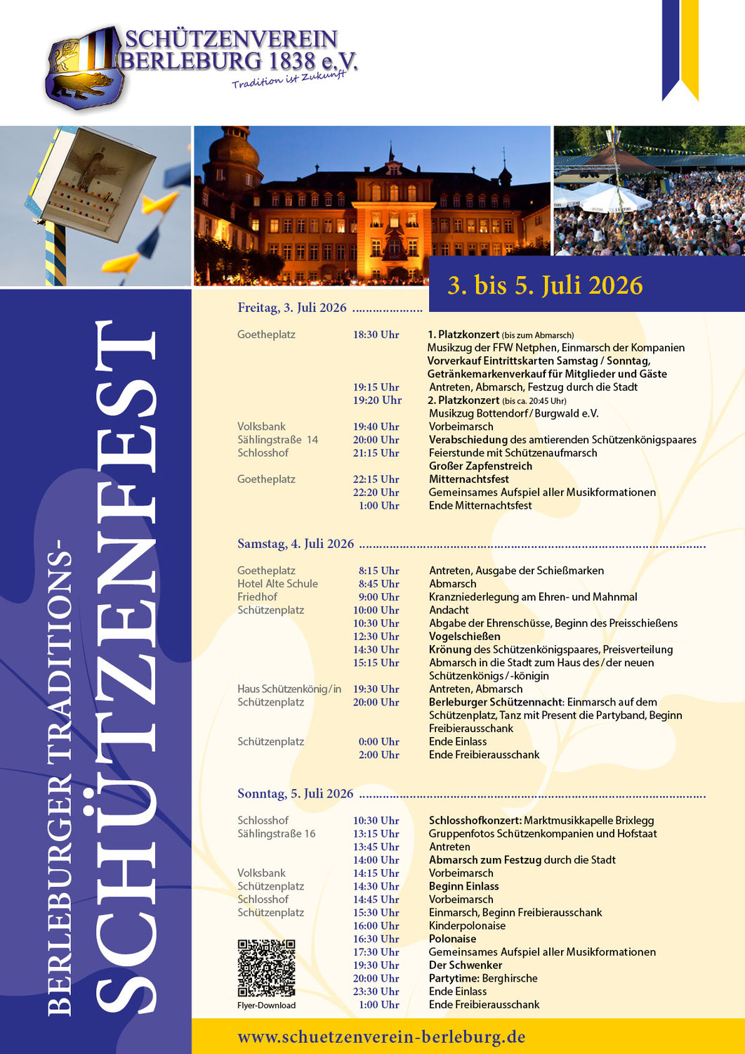 WICHTIGE INFORMATIONEN ZUM DIESJÄHRIGEN SCHÜTZENFEST FÜR UNSERE MITGLIEDER UND GÄSTE
