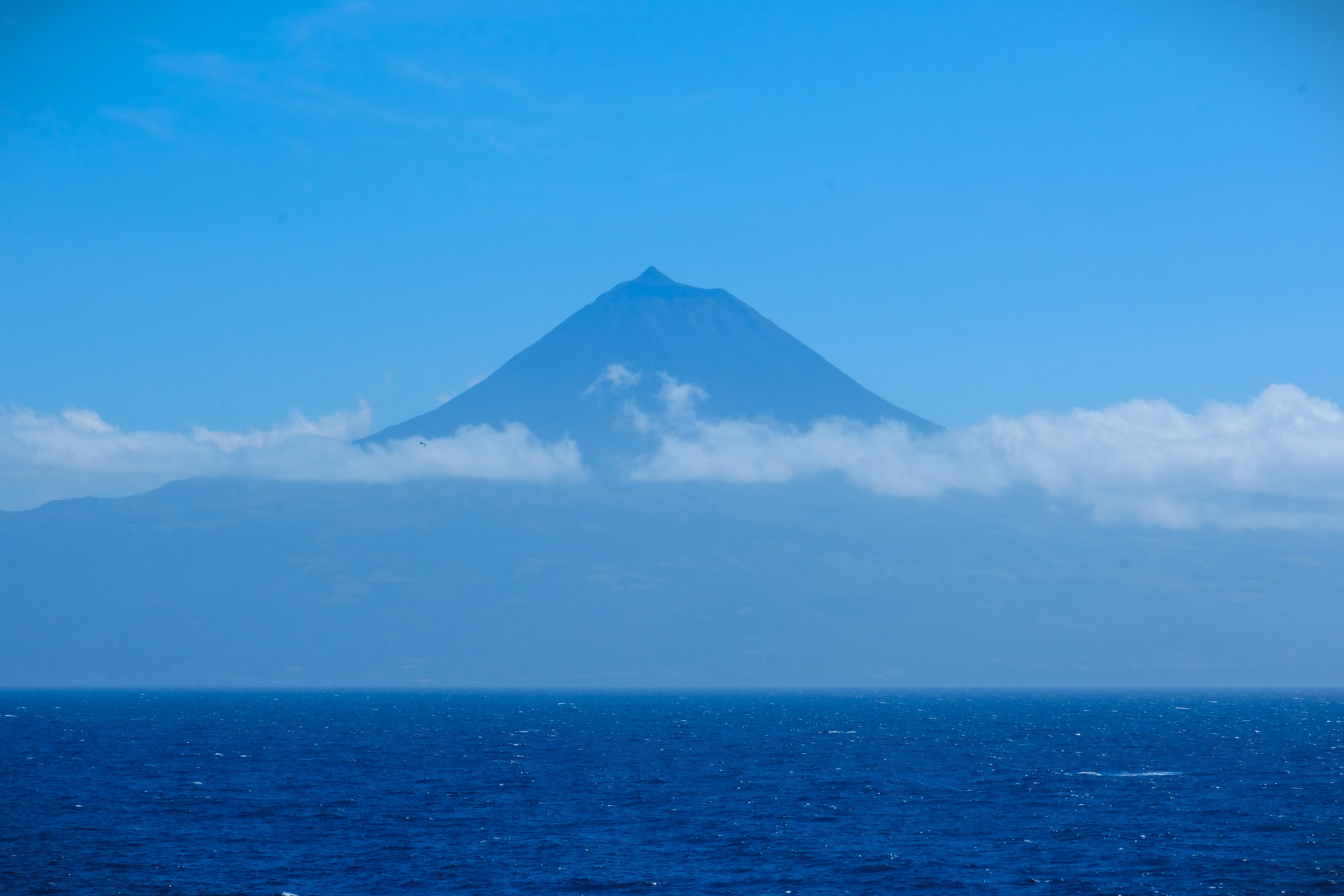 Azoren - Pico mit dem Segelboot