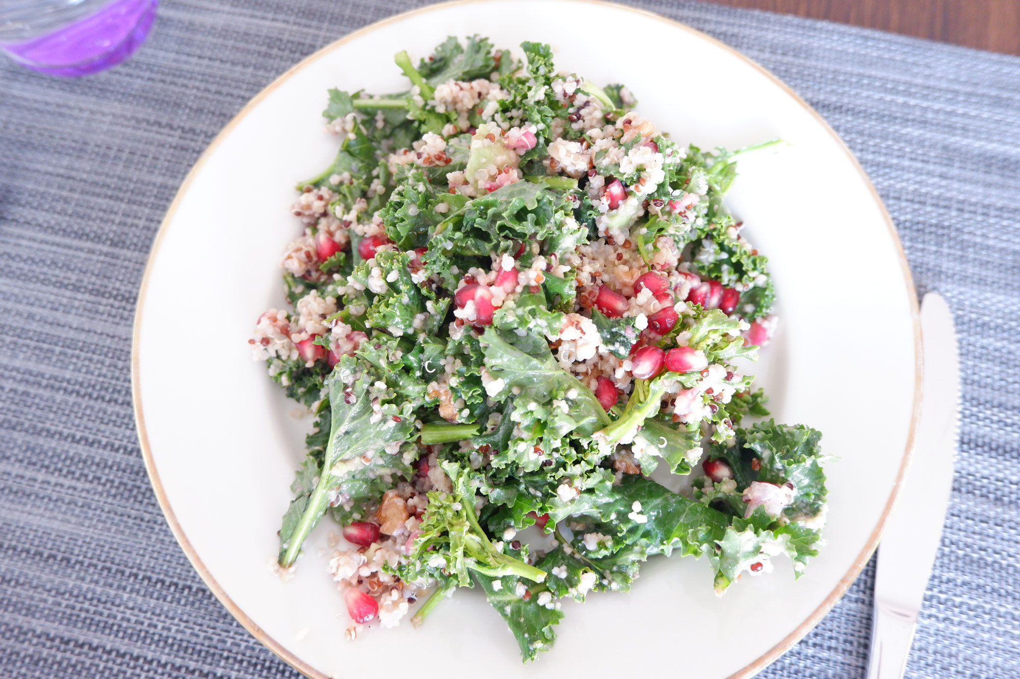 Grünkohlsalat