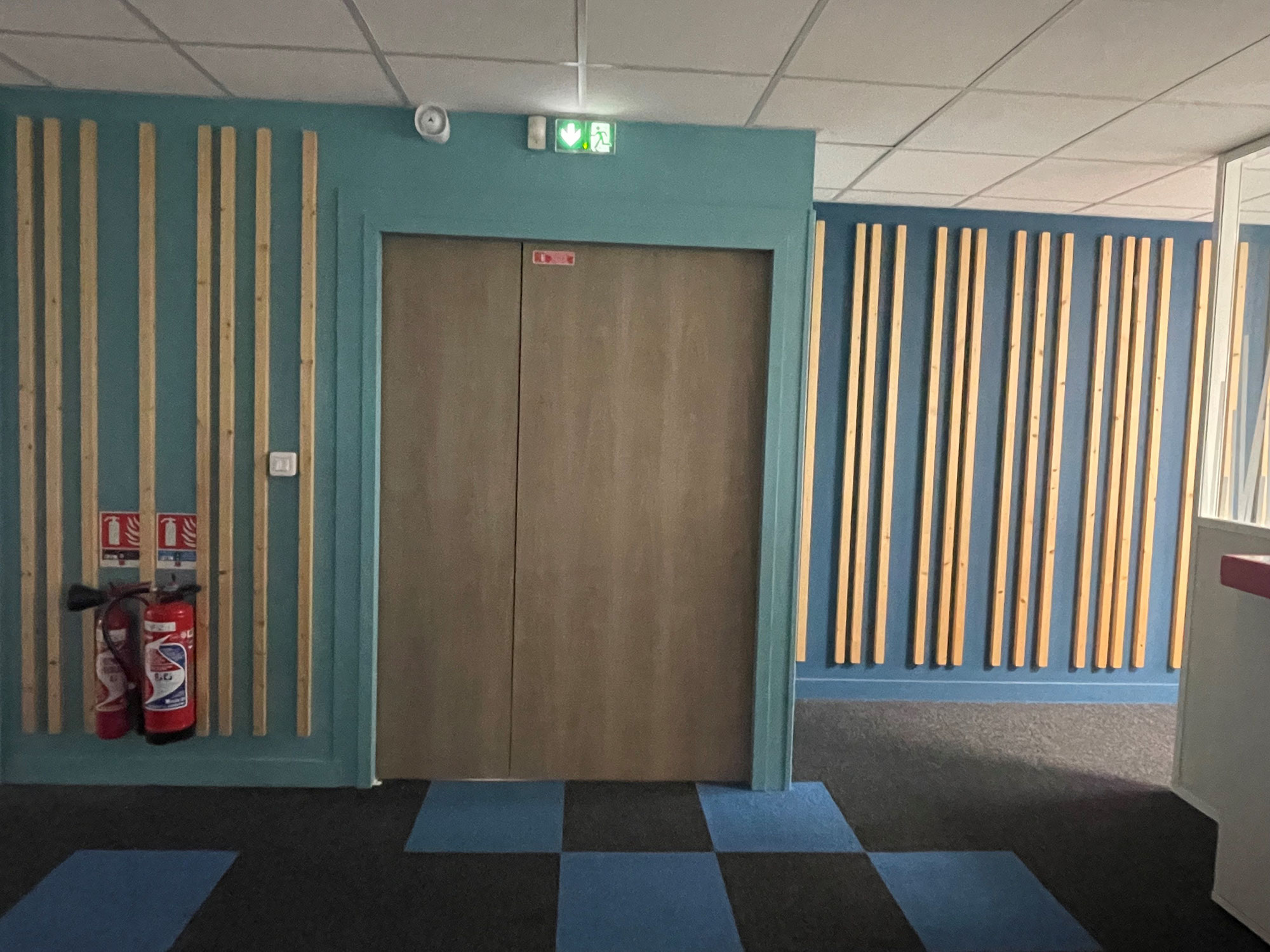 MISE EN CONFORMITE SSI - BLOC PORTE CF - BATIMENT MAIF