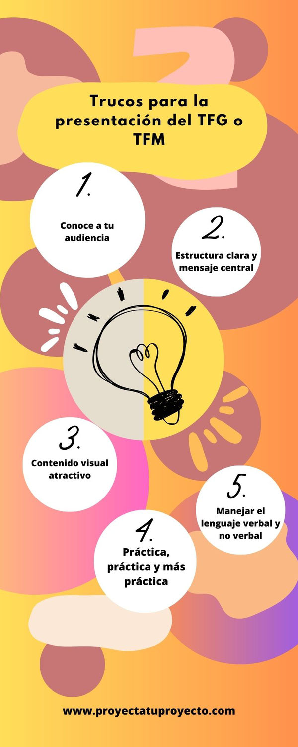 Presenta tu TFG o TFM de forma Exitosa: 8 Consejos Para la presentación del TFG o TFM. ¡Brilla!