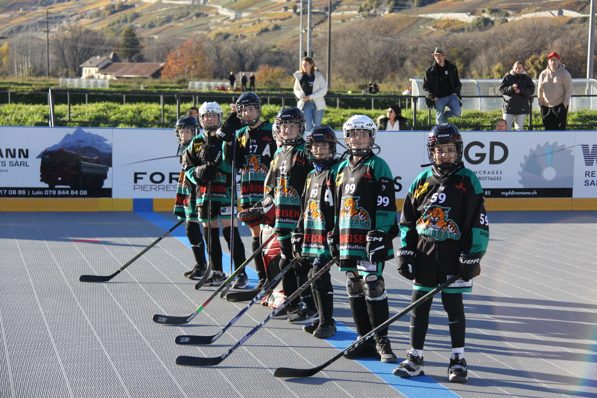 U15 – Am Samstag fand in Sierre das 3. Turnier der U15 statt.