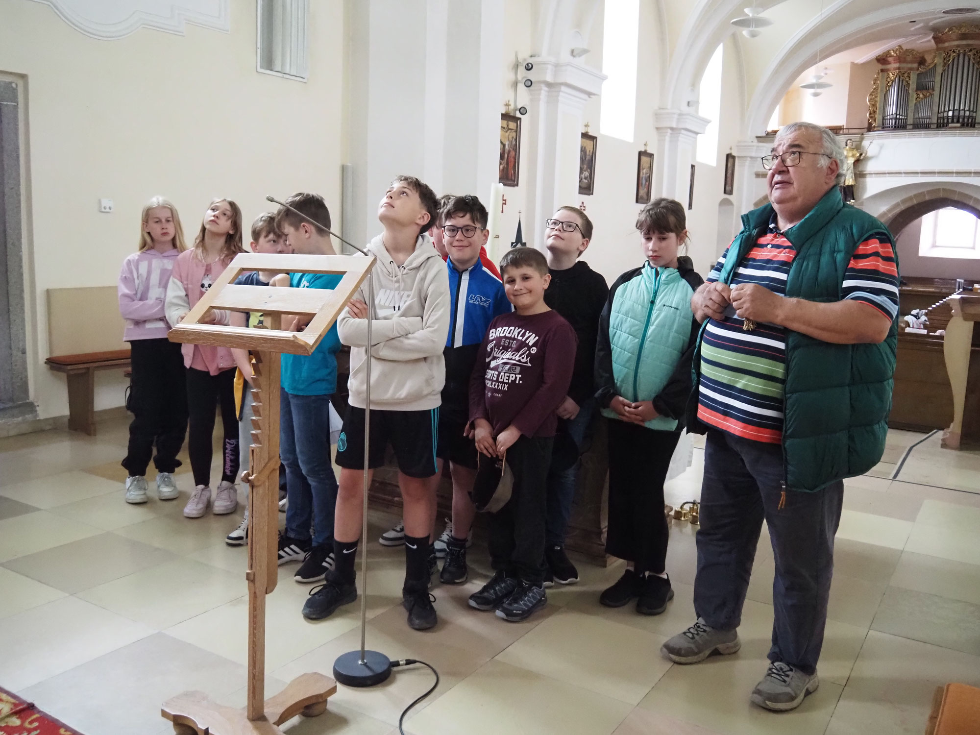 Interessante Kirchenführung