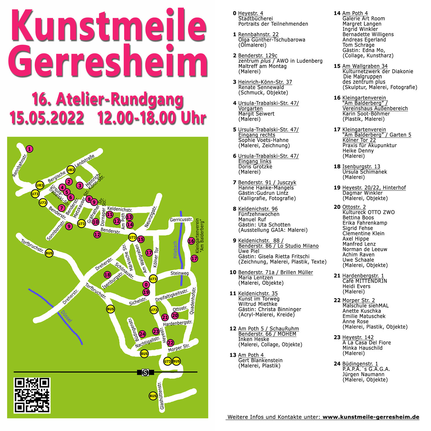 Kunstmeile Gerresheim