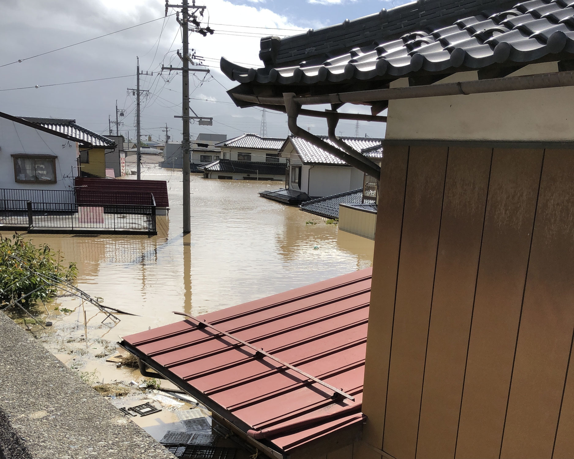 浸水エリアは甘く見てはいけません