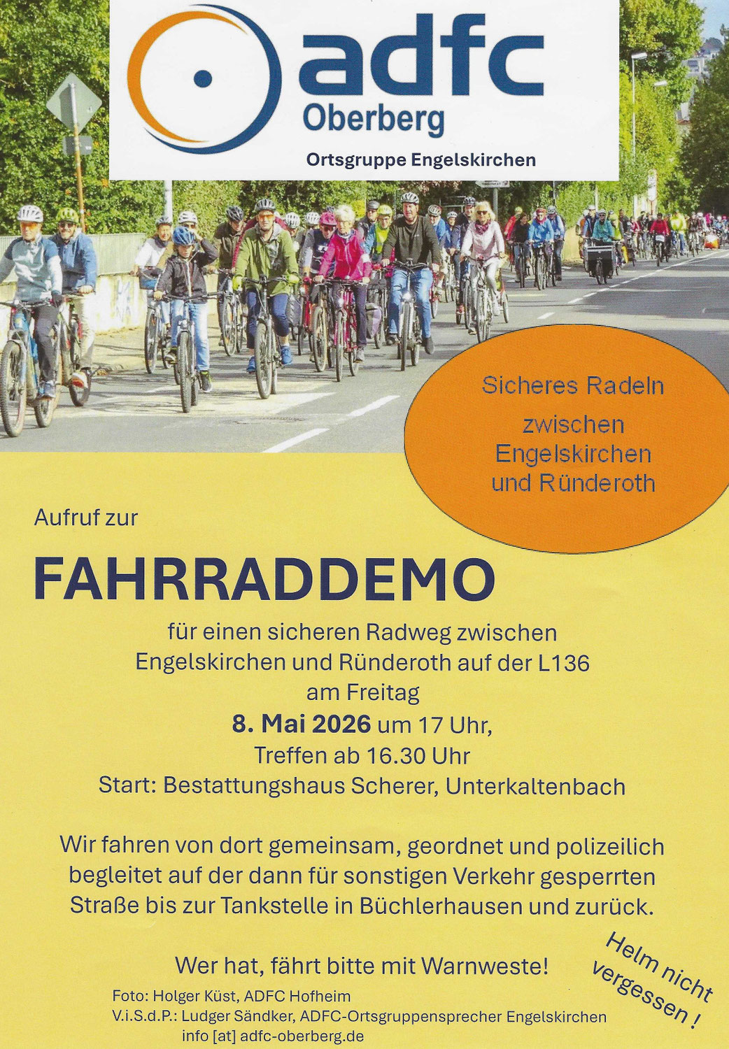 Fahrrad Demo 08.05.2026