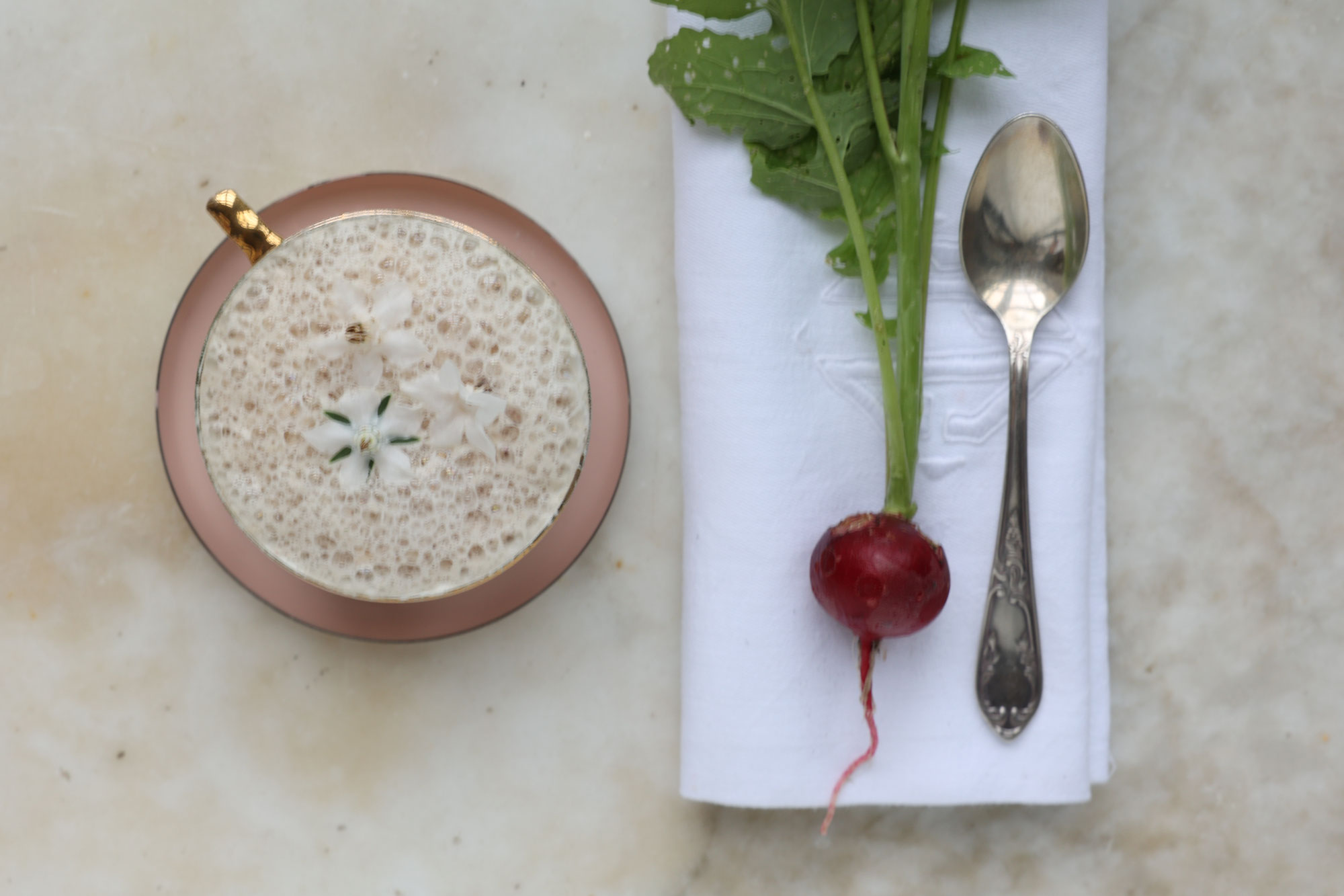 Radishes Cappuccino