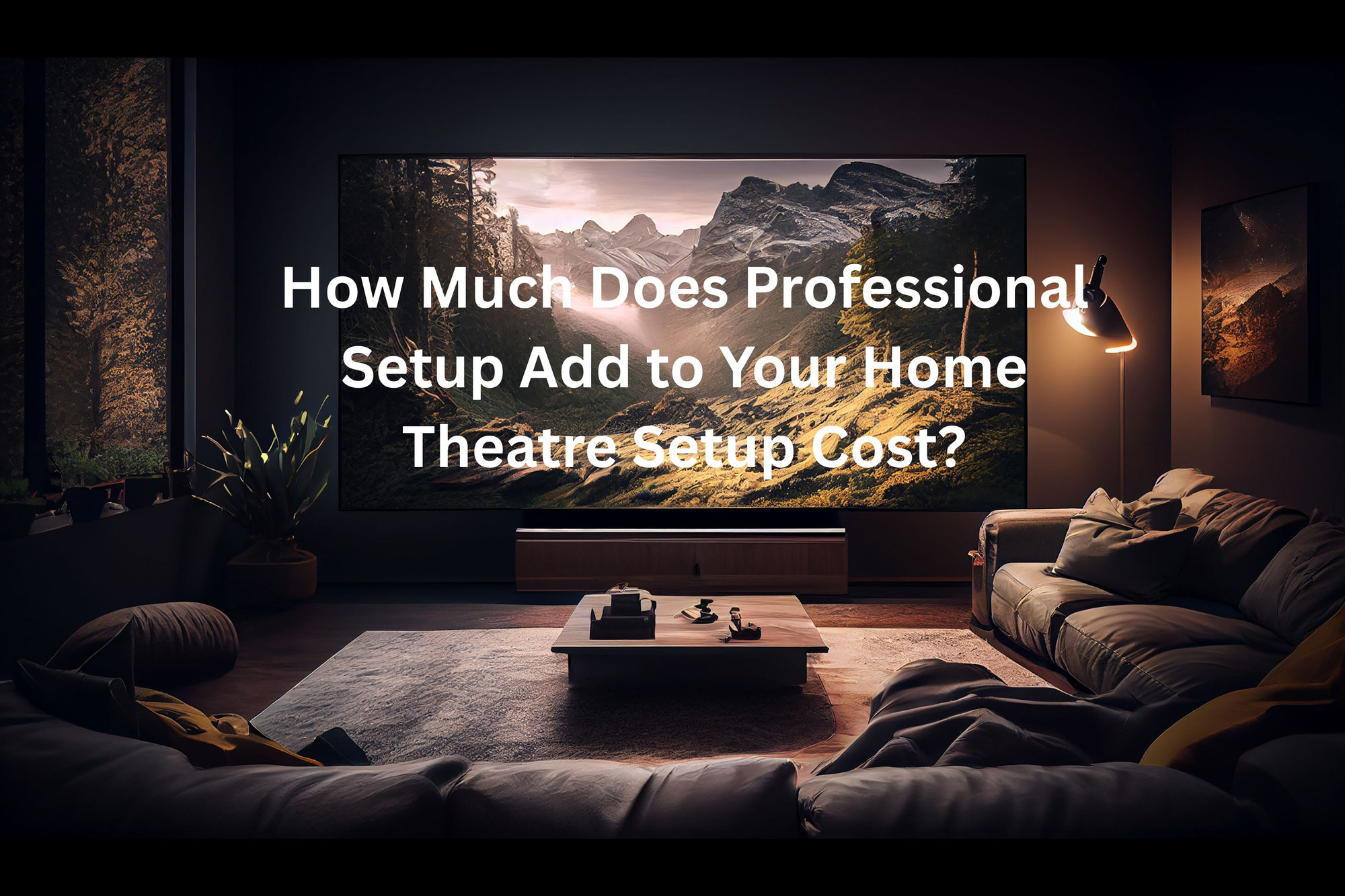 How Much Does Professional Setup Add to Your Home Theatre Setup Cost?