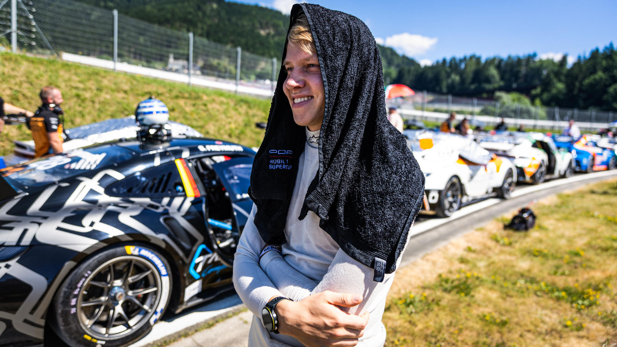 Janne Stiak feiert viertes Supercup-Podium im Hitze-Sprint von Spielberg