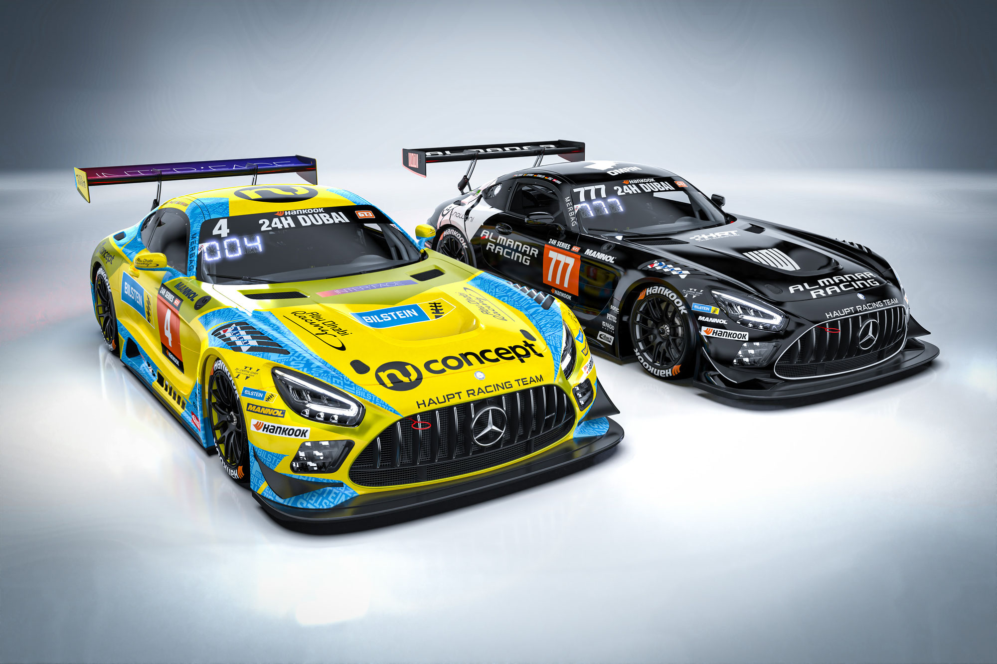 HRT startet beim 24-Stunden-Rennen in Dubai in die Motorsportsaison 2023