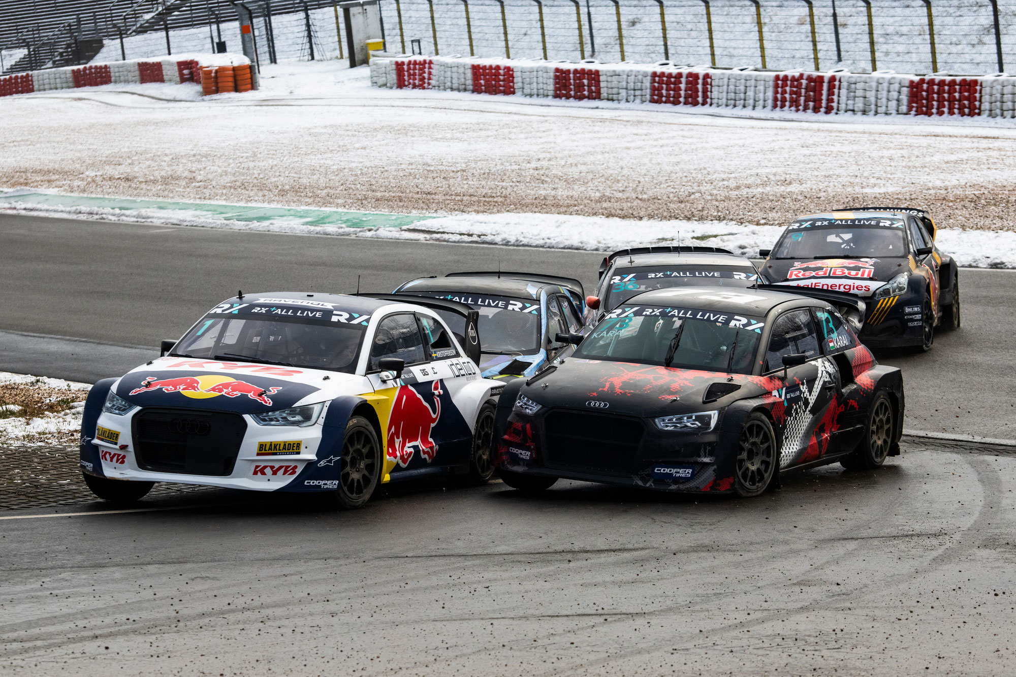 Nürburgring schreibt Rallycross-Geschichte: Herzschlagfinale um WM-Titel in neuer Rallycross-Arena