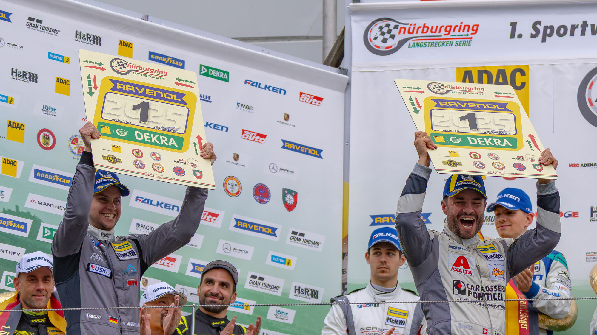 Wüstenhagen und Mijatovic sind Meister 2025