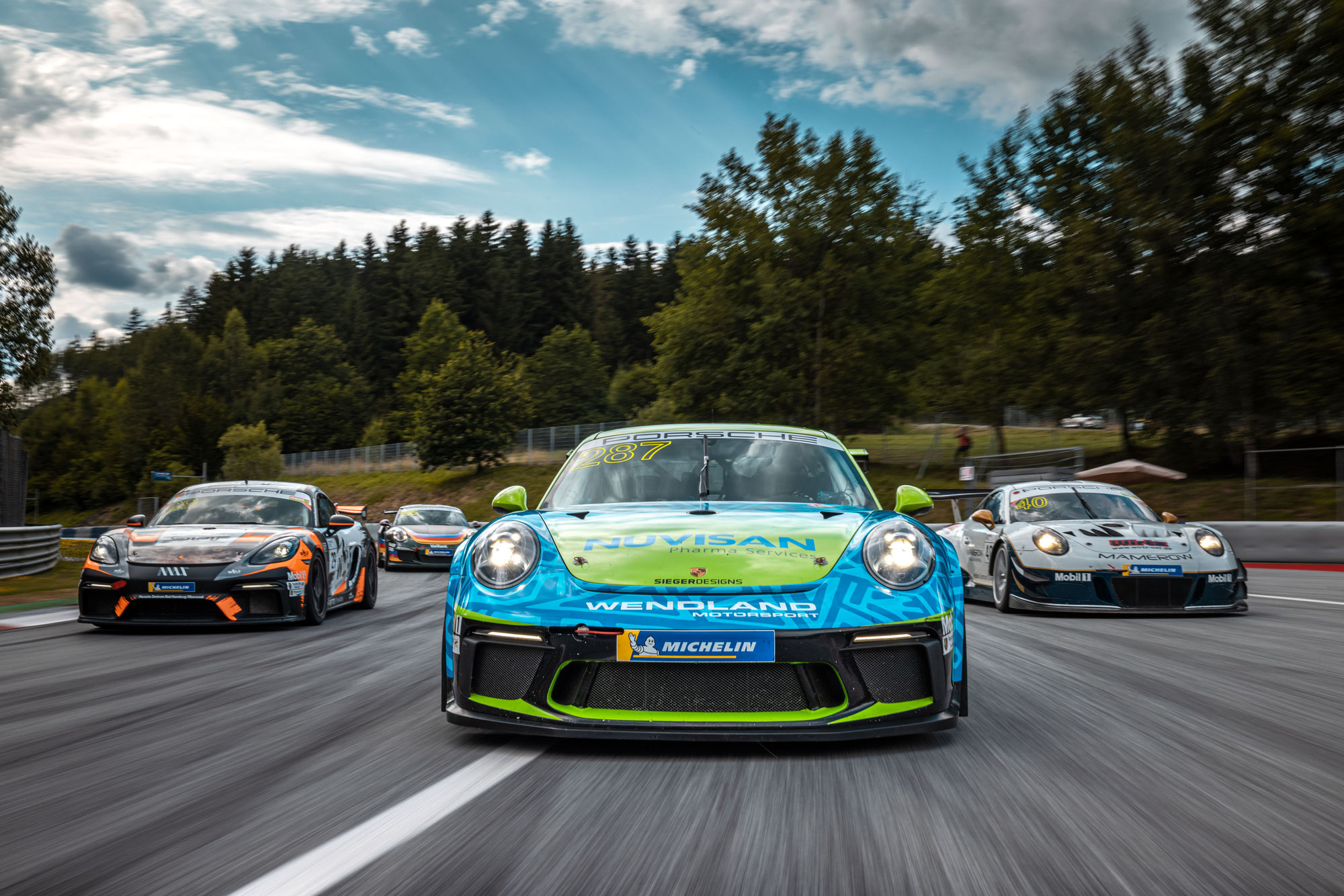 Spektakuläre Starterfelder beim Porsche Sports Cup in Oschersleben