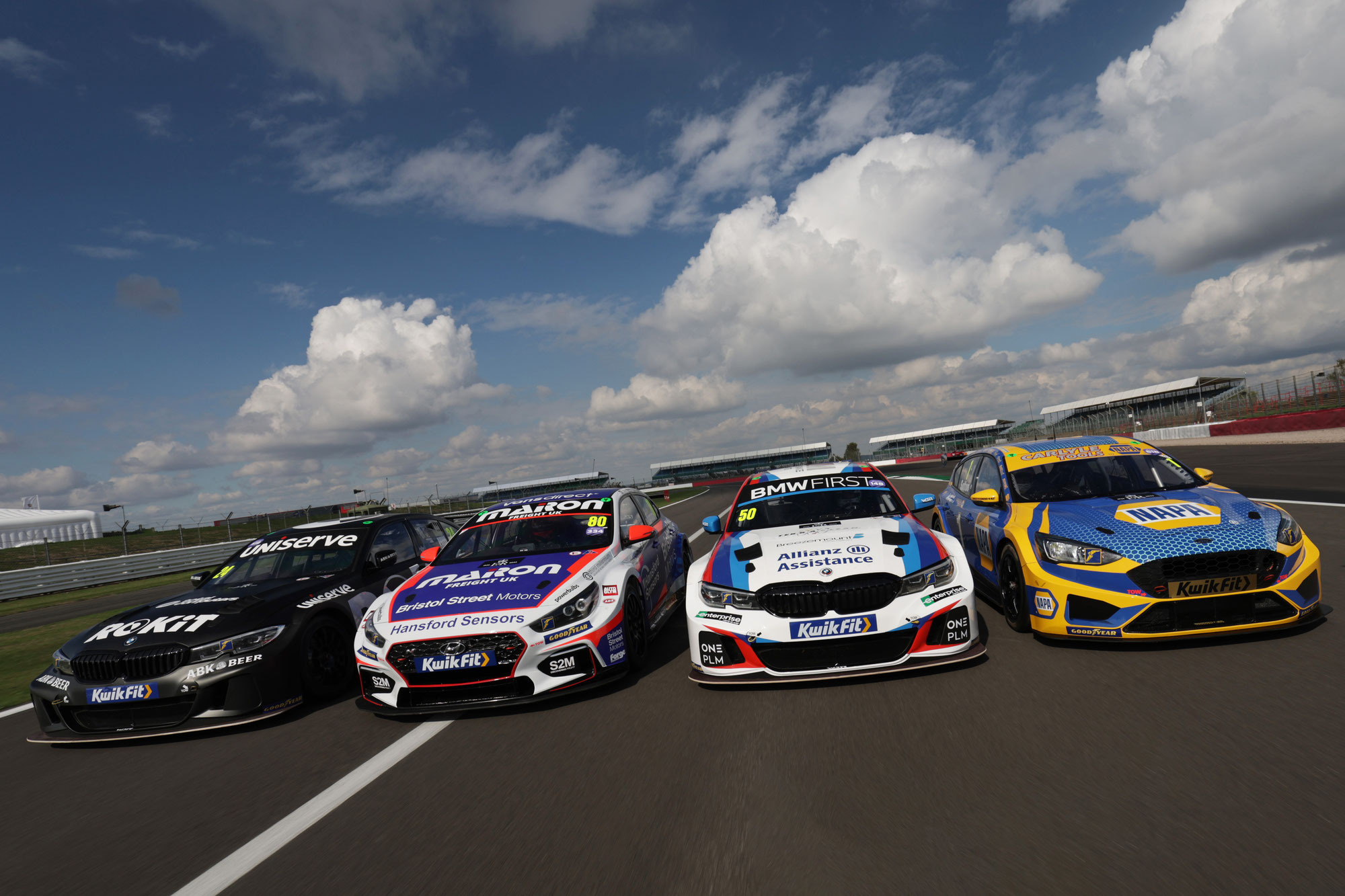 It all comes down to this - Ein Quartett von Anwärtern kämpft in Brands Hatch um den BTCC-Titel