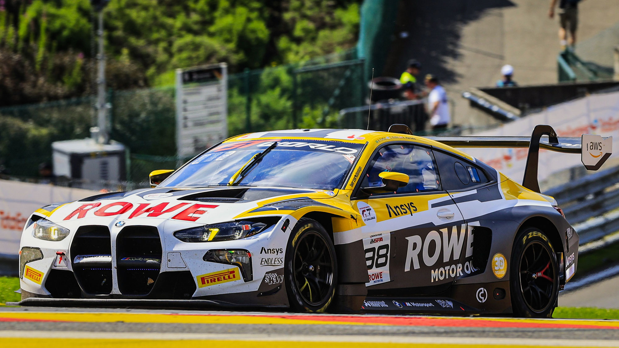 24h Spa-Francorchamps: BMW M Motorsport verpasst in den Ardennen das Podium knapp