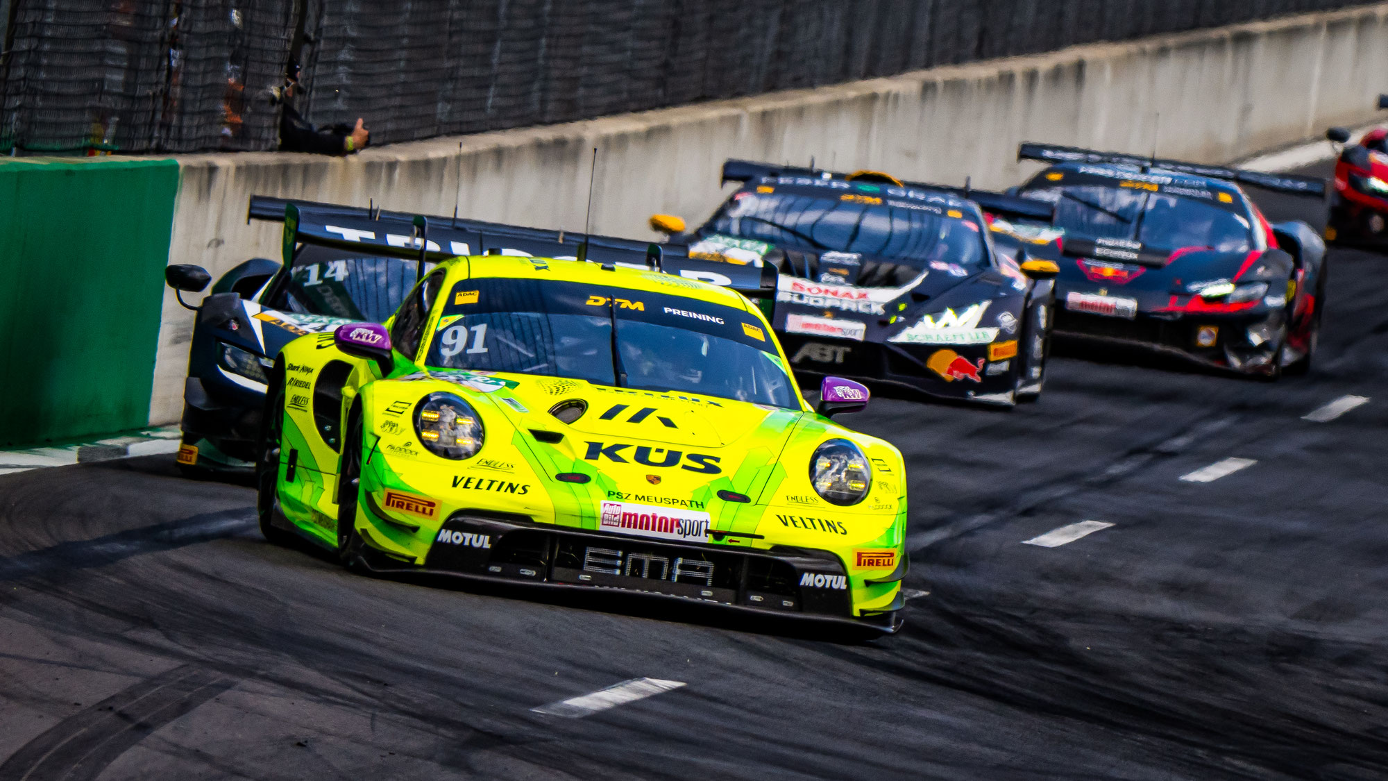 Doppelte Punkteergebnisse für Manthey in beiden DTM-Sprintrennen auf dem Lausitzring
