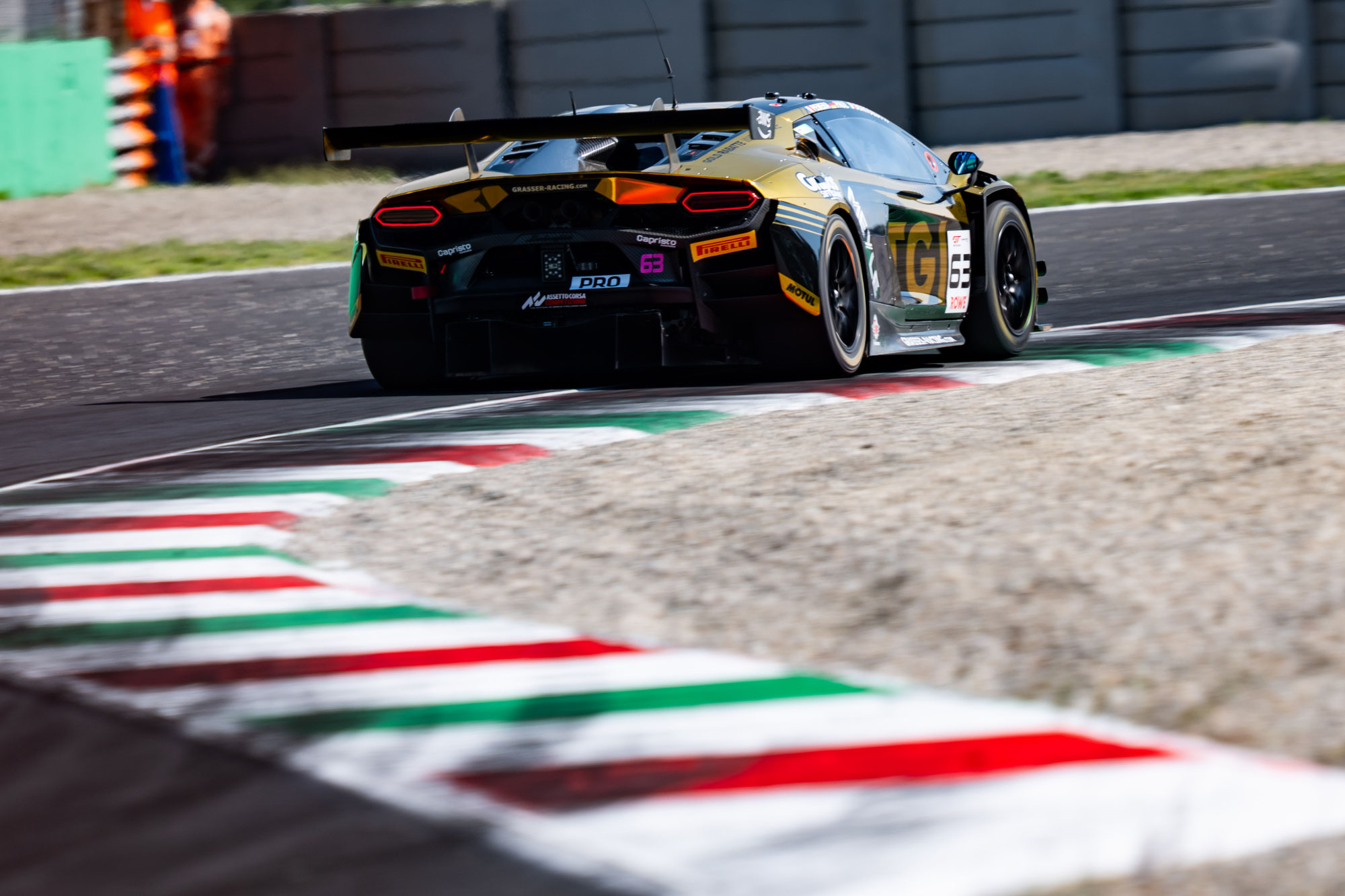 TGI Team by GRT bei der GT World Challenge Europe in Monza ohne Glück