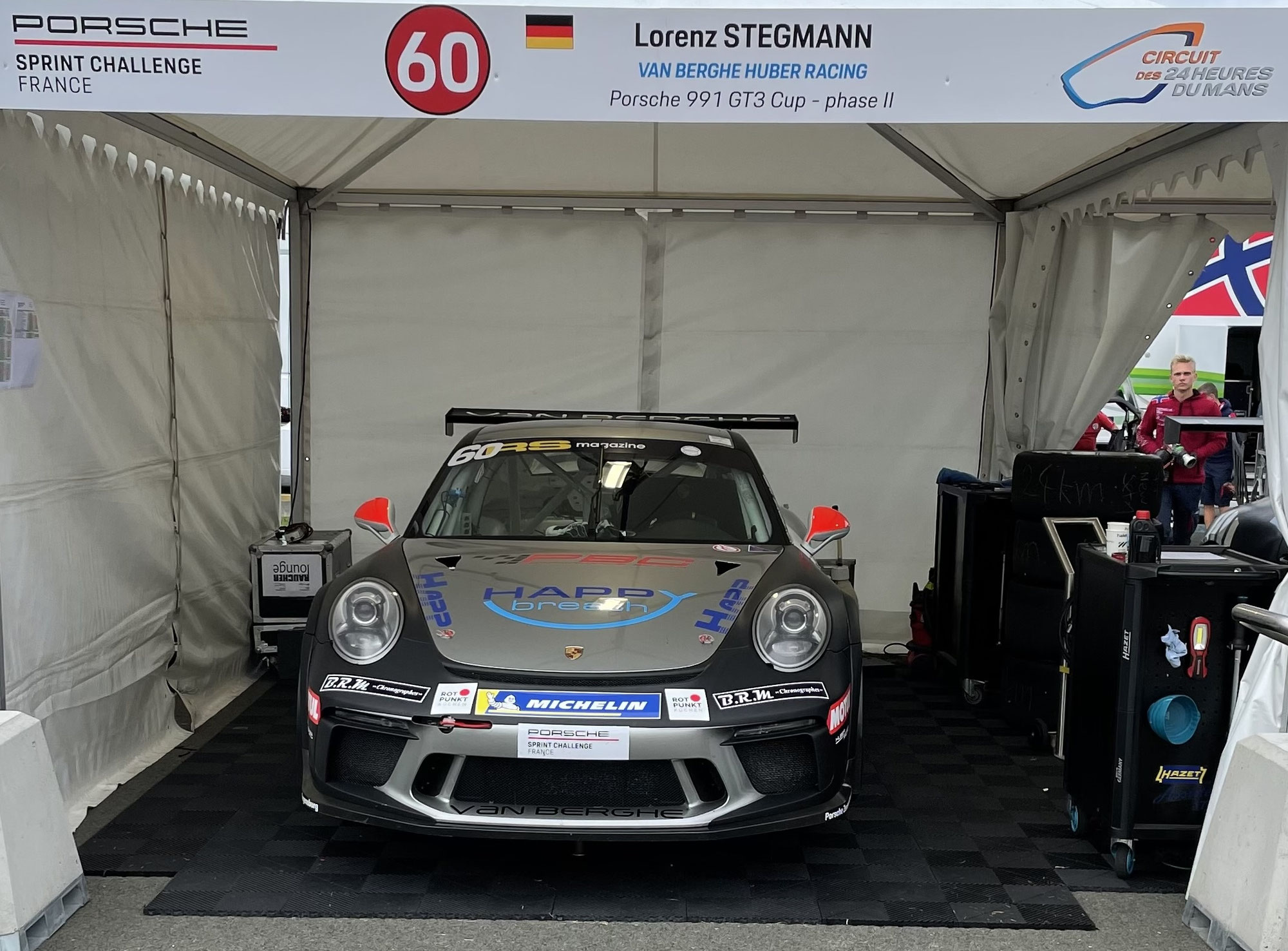 VanBerghe Huber Racing feiert Podium in Le Mans