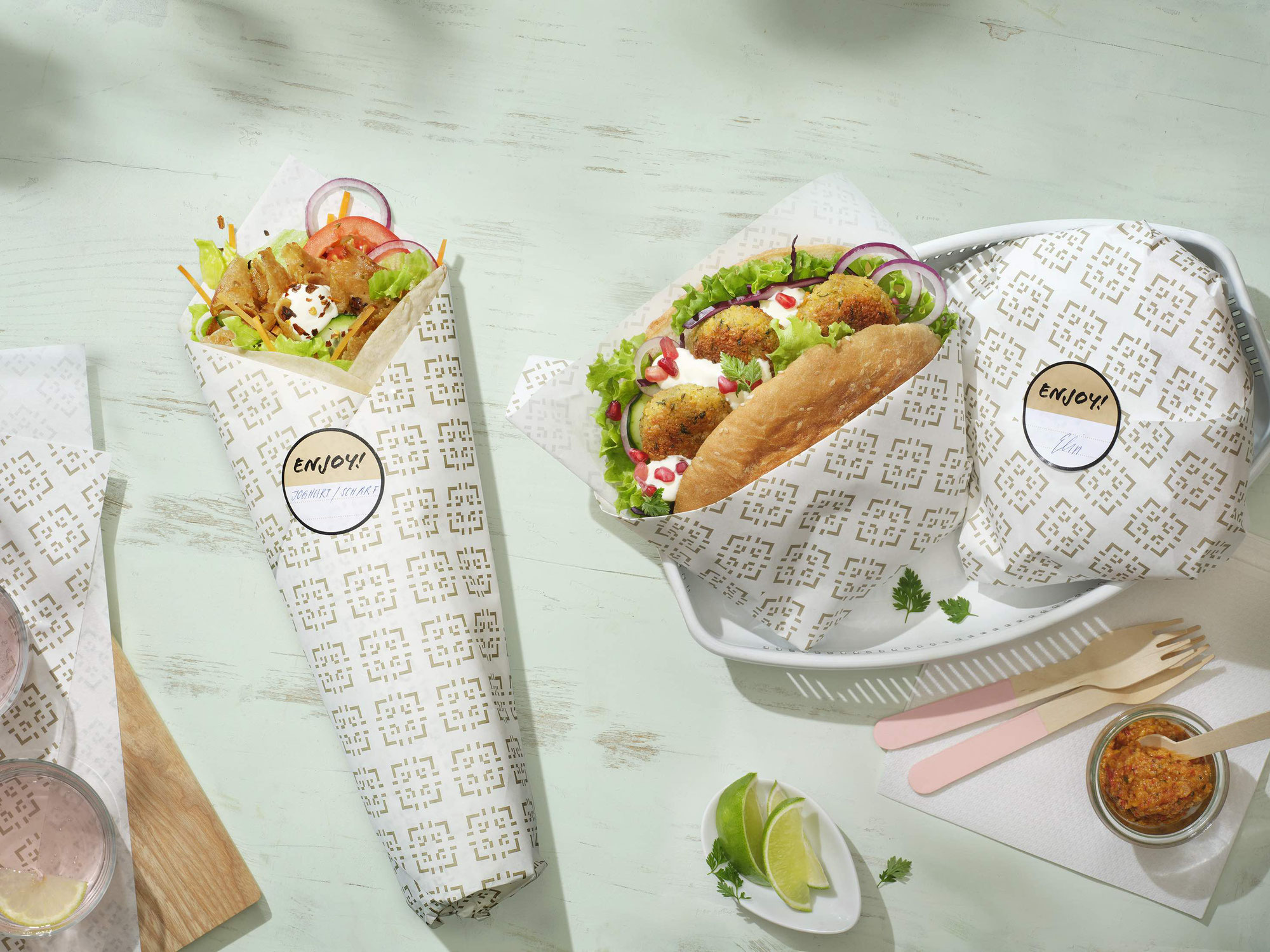 Endlich: Dürüm und Döner ohne Alufolie!