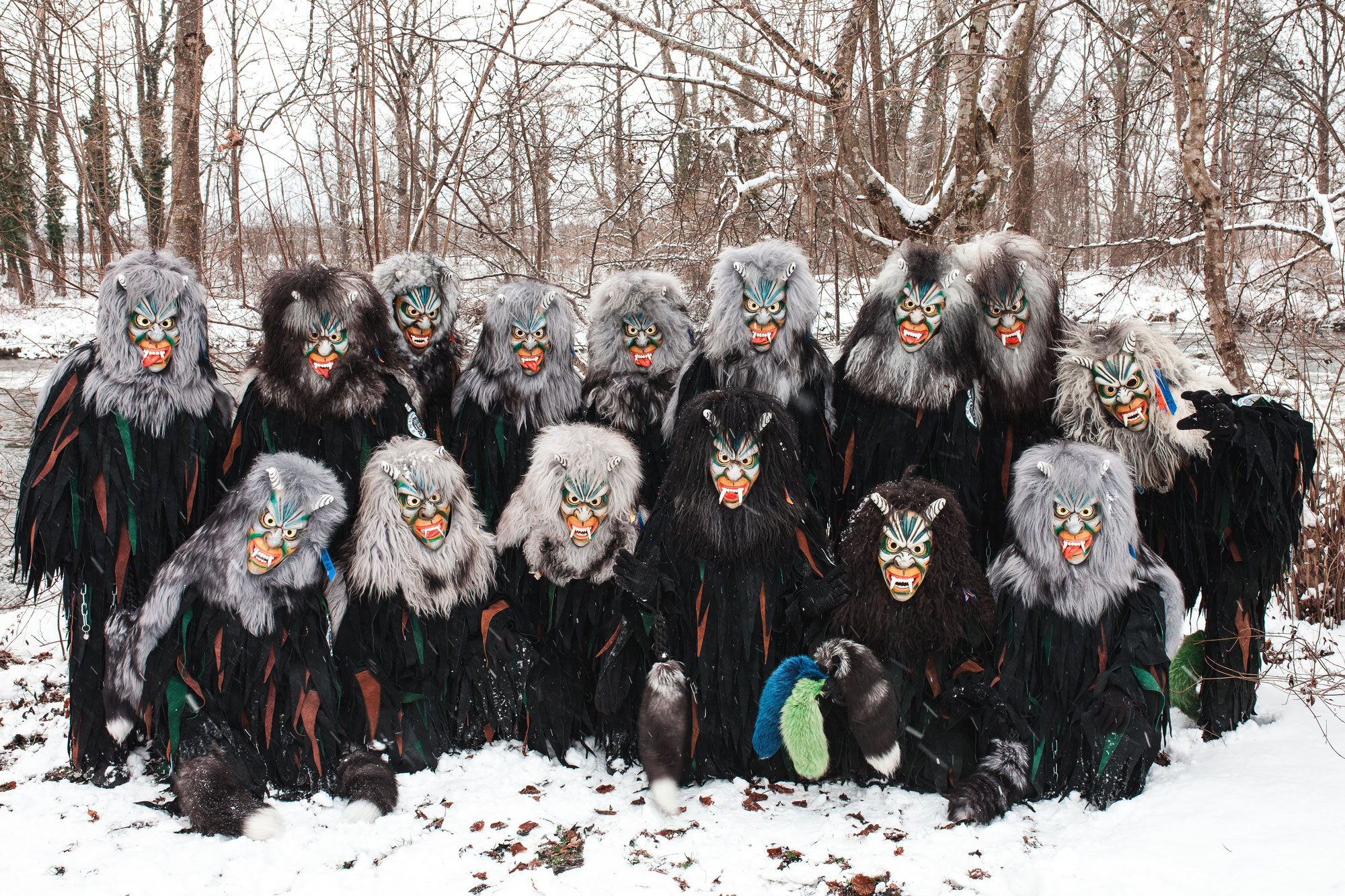 das Häs der Schussenteufel Narrenzunft Schussenteufel e. V. Meckenbeuren