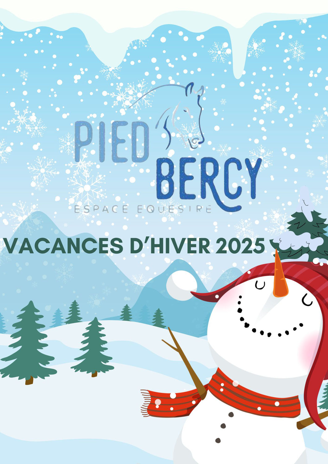 PROGRAMME ADHERENTS VACANCES HIVER 2025