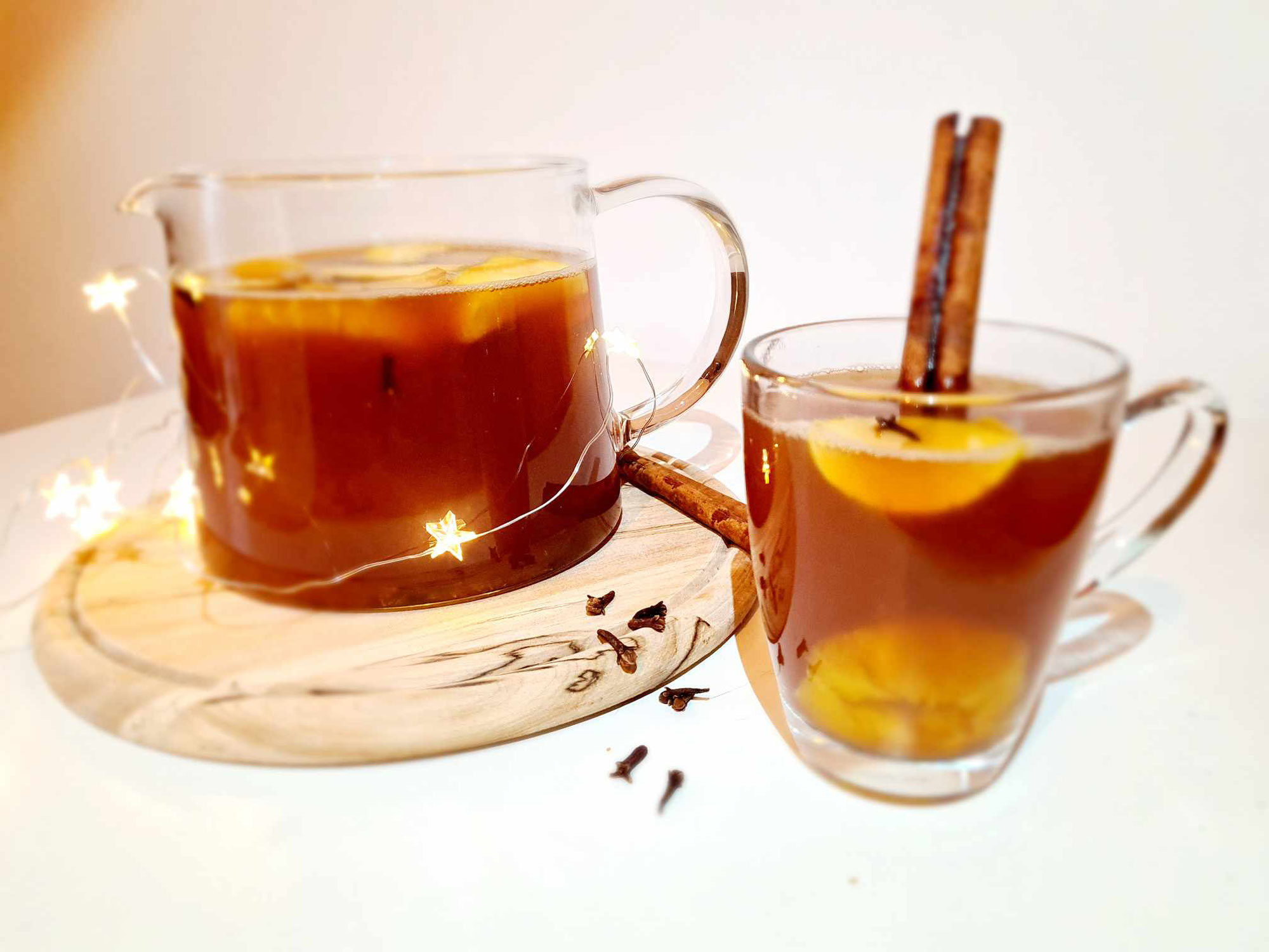 Apfel-Orangen-Punsch alkoholfrei