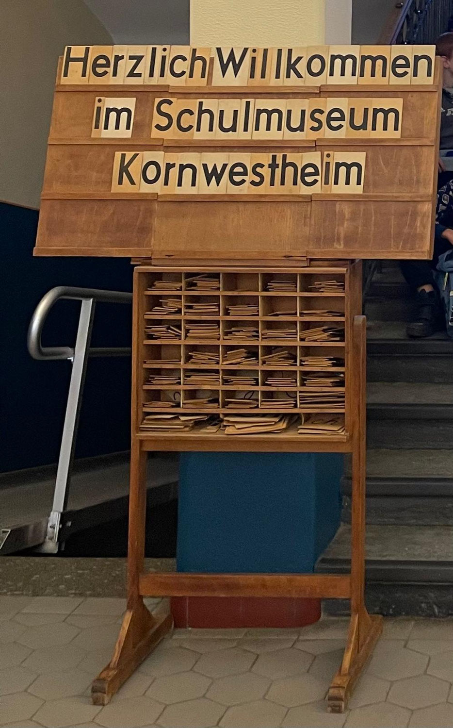 Ausflug ins Schulmuseum