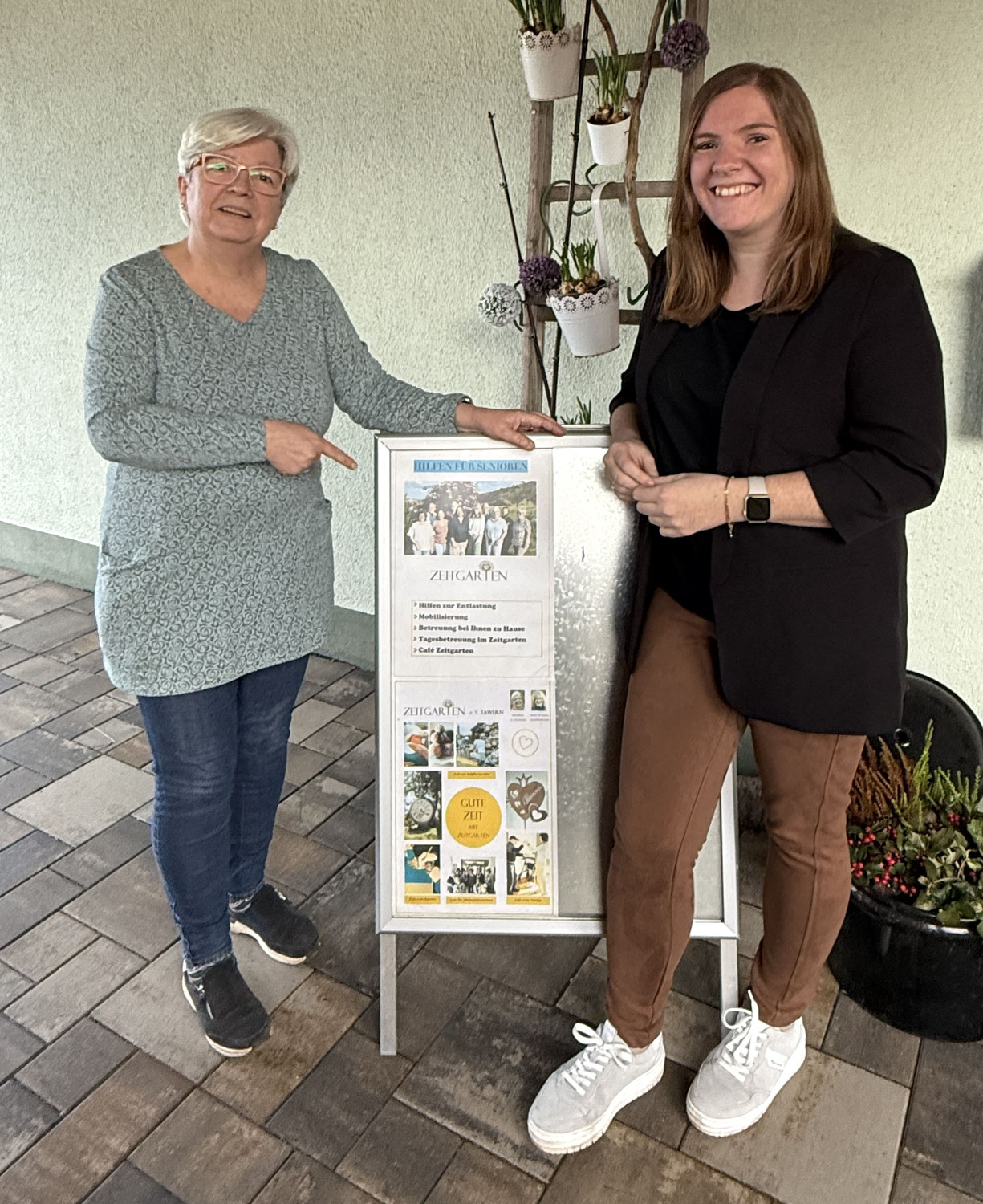 Zu Besuch beim Zeitgarten e.V. in Tawern