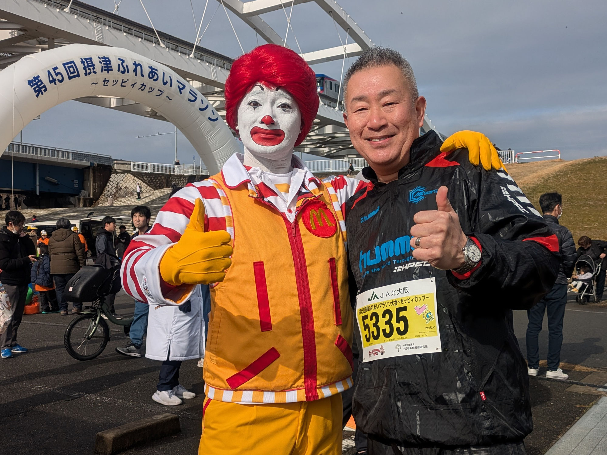 第45回摂津ふれあいマラソン大会に参加しました！