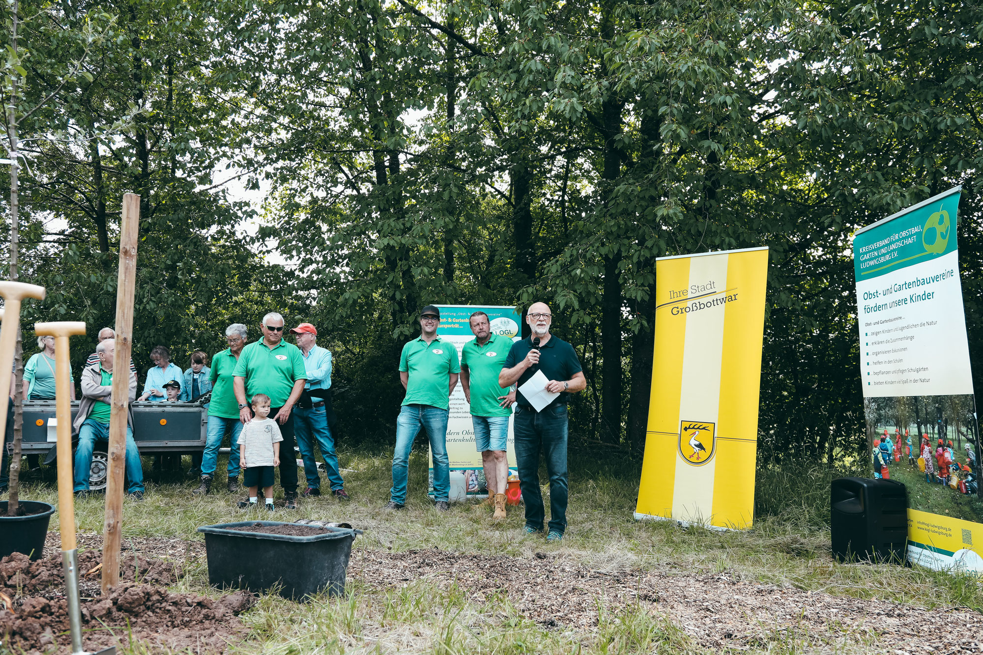 Frühlingsfest und Jahrgangsbaumpflanzung 09.06.2025