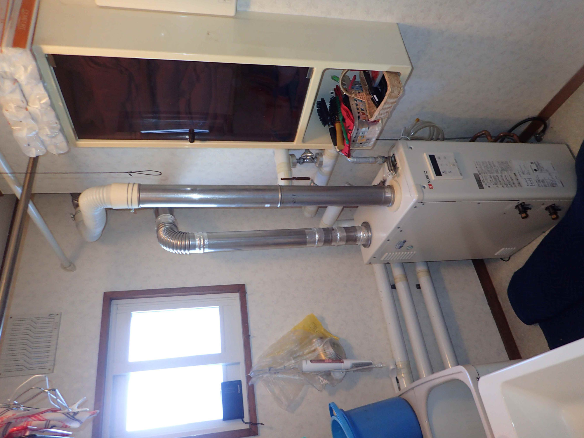 ノーリツ給湯ボイラー990エラー表示で交換したい・・・