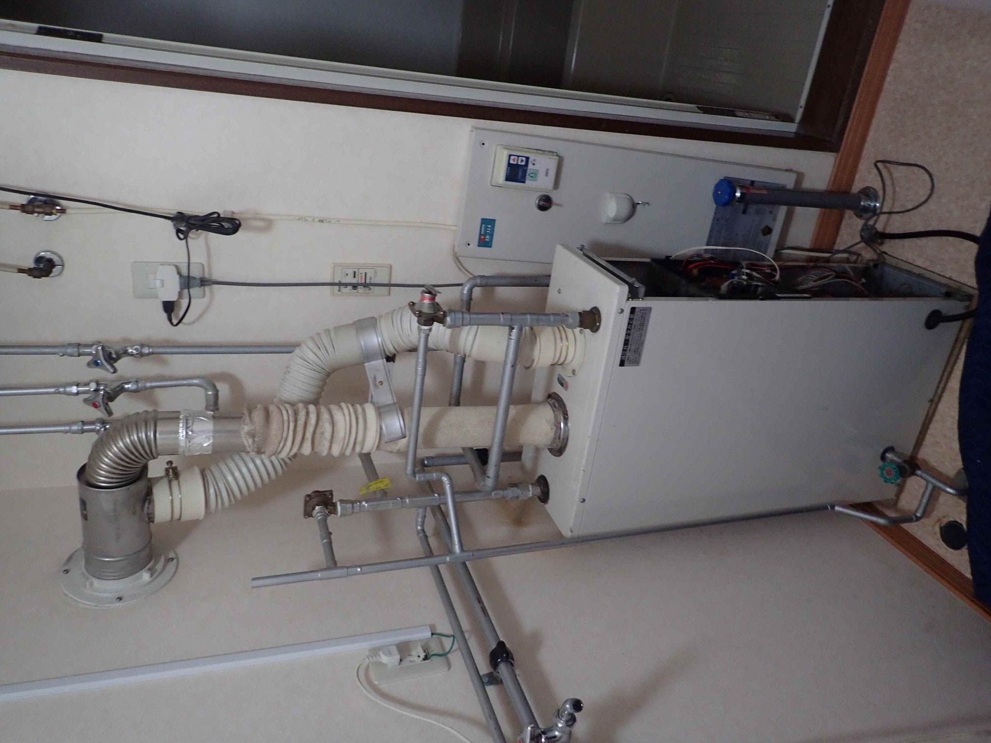 長府給湯ボイラーIB-314Fを直圧タイプに交換したい・・・
