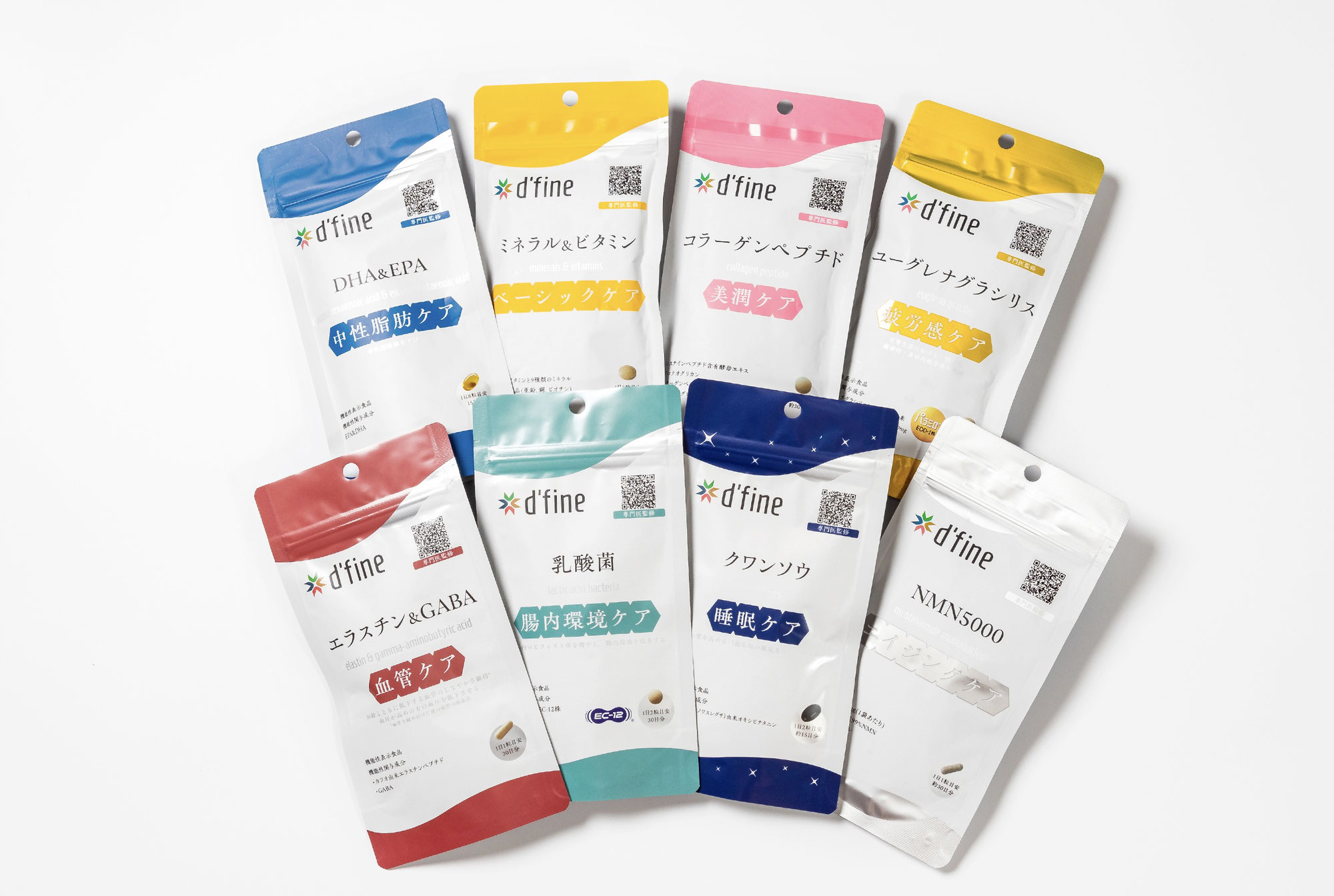 【日本メドック株式会社からd'fineシリーズ】新たに４製品加わり全国のスギ薬局グループで好評販売中