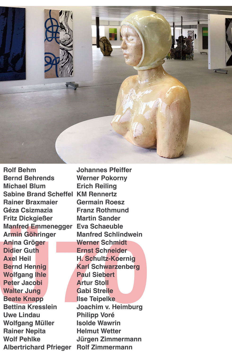 Ü-70, Künstler über 70 aus dem Badischen Raum. Georg-Dietrich-Areal, Offenburg 2024