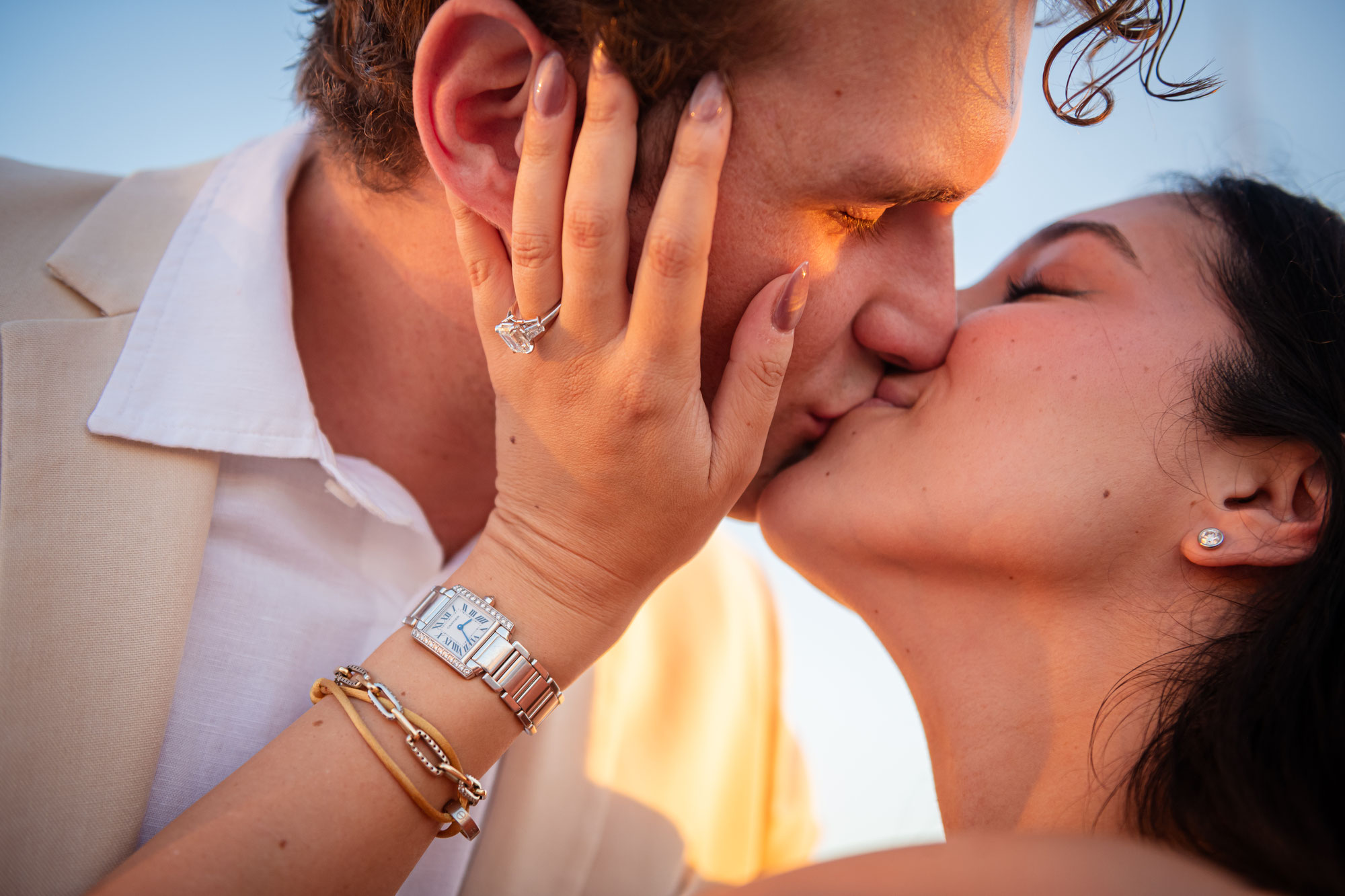 Une demande en mariage à Saint-Tropez sur un yacht