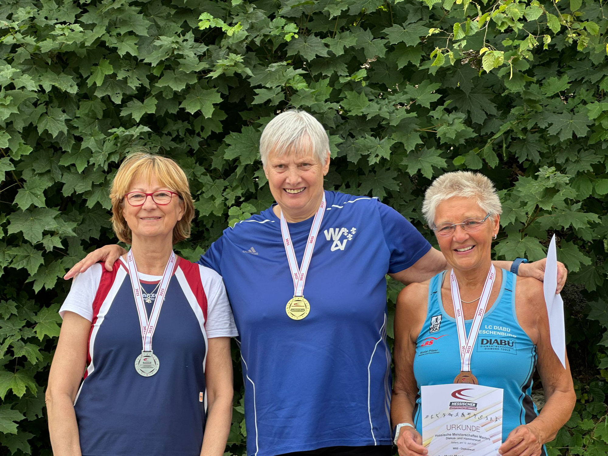 HM Masters: 2x Gold für Babsi