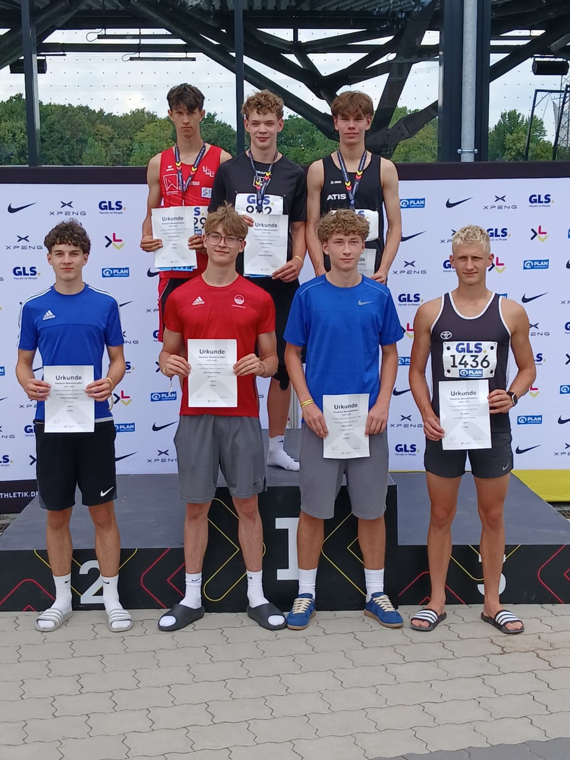 DM U18/U23: Platz 6 für Henrik, Platz 7 für Julius