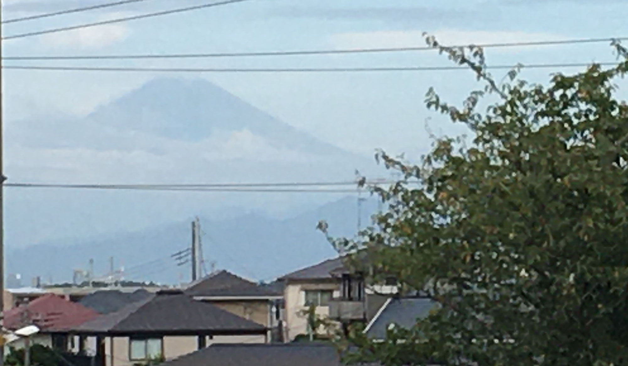 お隣はこんなひと、こんなとこ。その１　冬の晴れた日には富士山を眺めに。