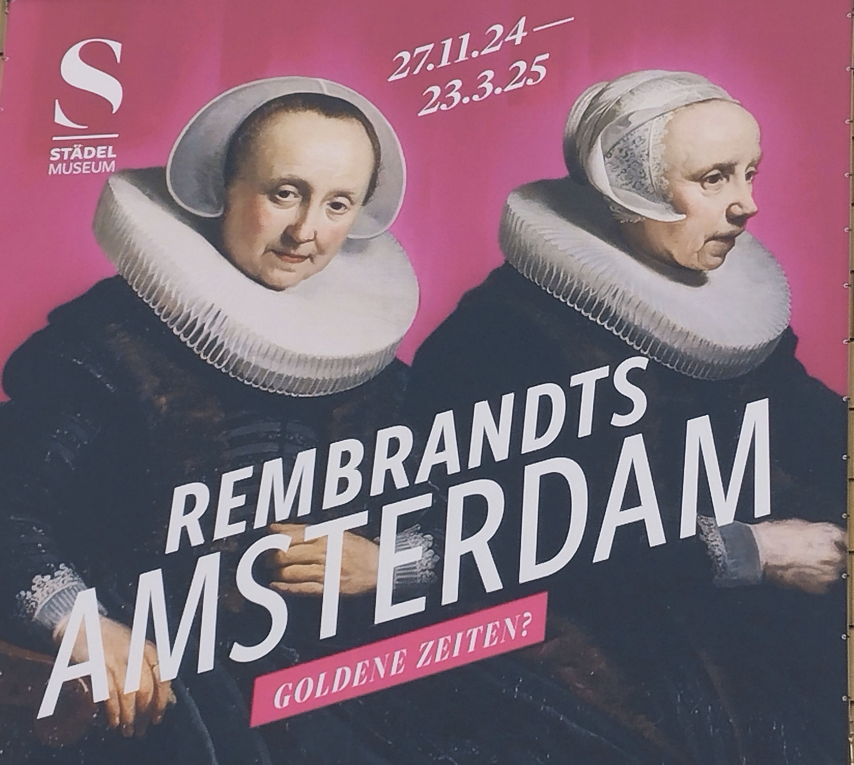 L'expo "Amsterdam de Rembrandt: âge d'or ?" au Städel (27.11.2024-23.03.2025)