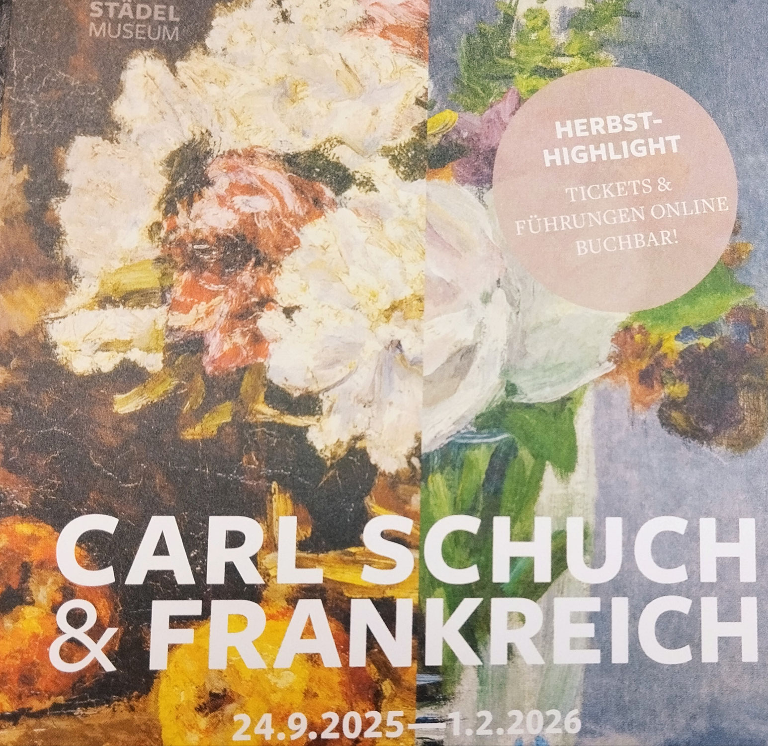 L'expo "Carl Schuch et la France" au Städel (jusqu'au 01.02.2026)