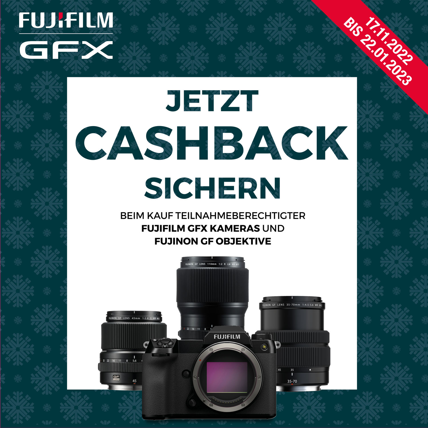 Fujifilm GFX Winter Cashback
