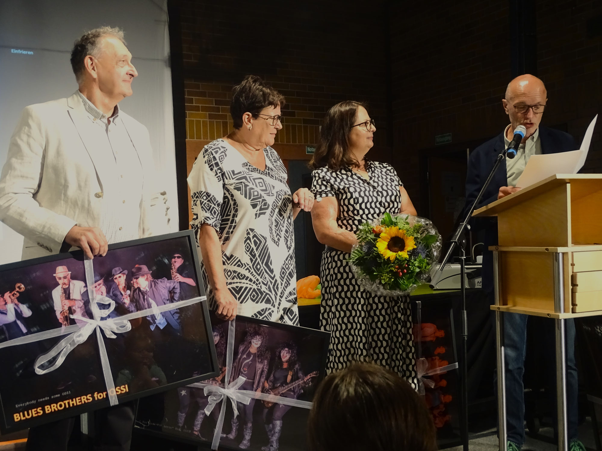 Frau Männlein, Frau Pleyer und Herr Prölß verlassen uns