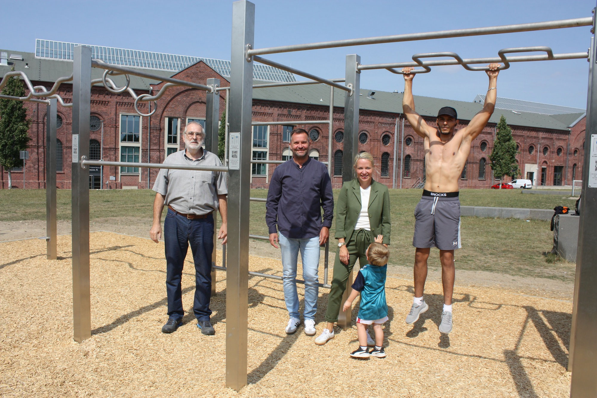 Neue Outdoor Sportanlage