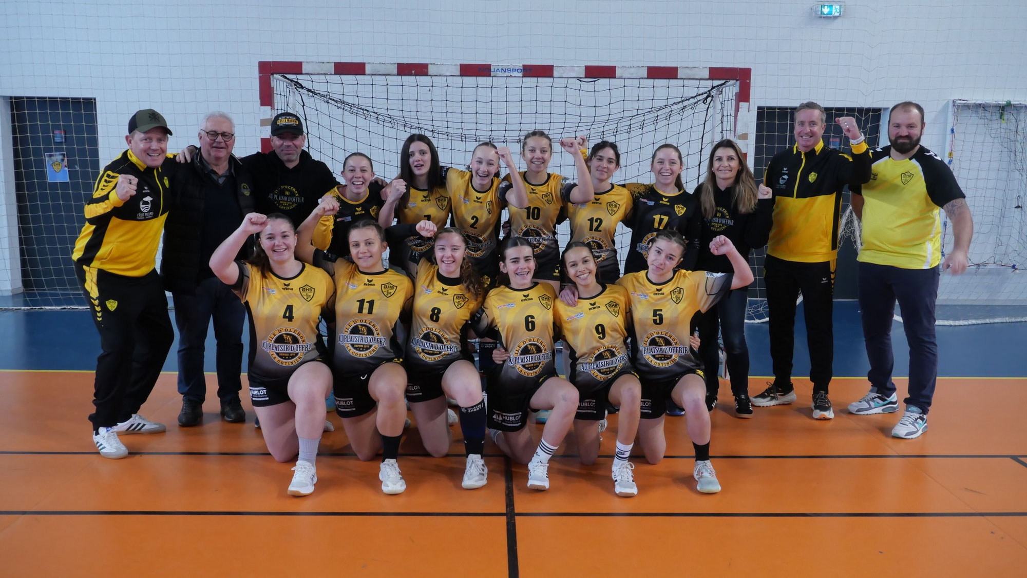 Remise de maillots U17F