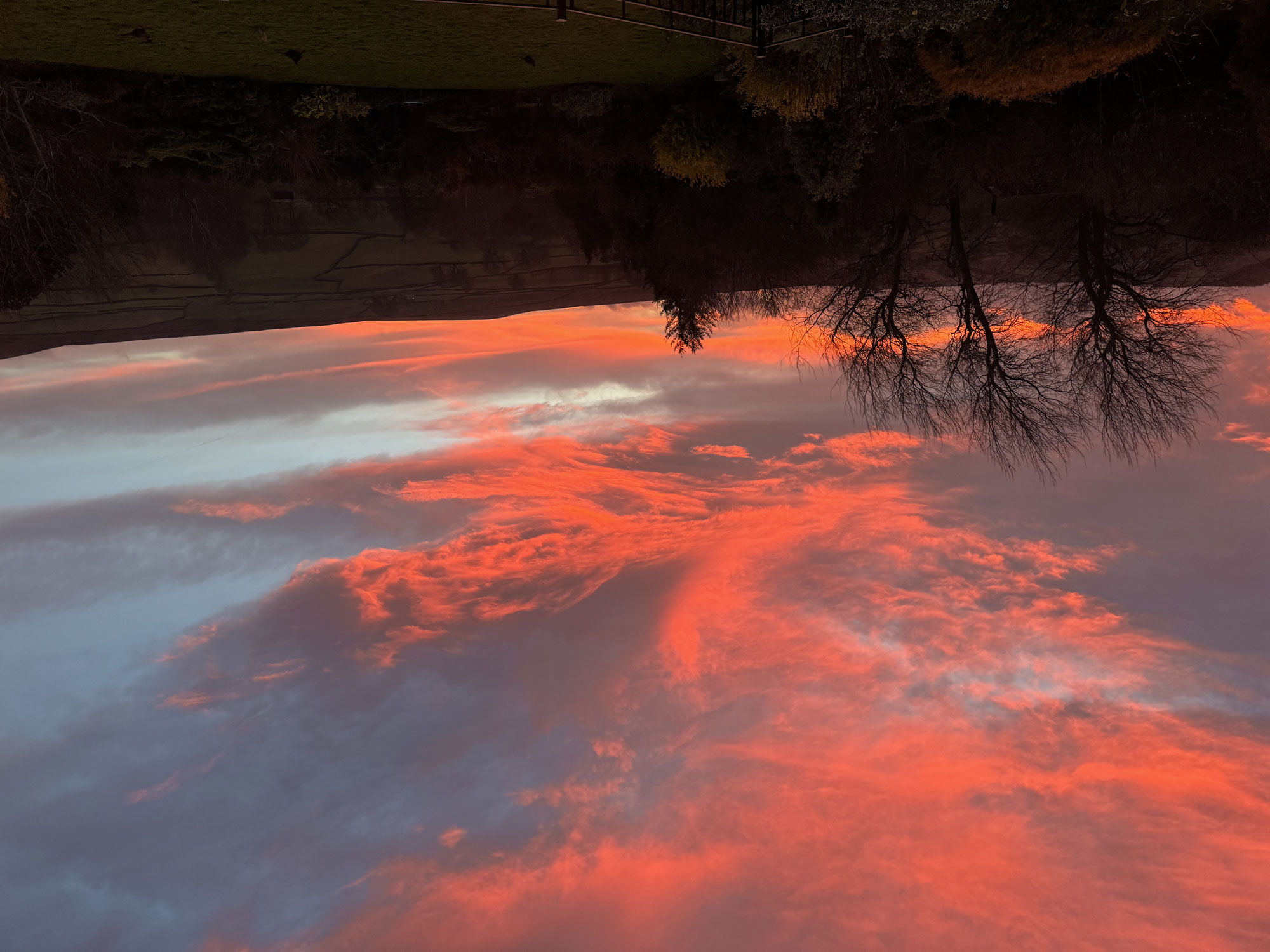 morning sunrise today